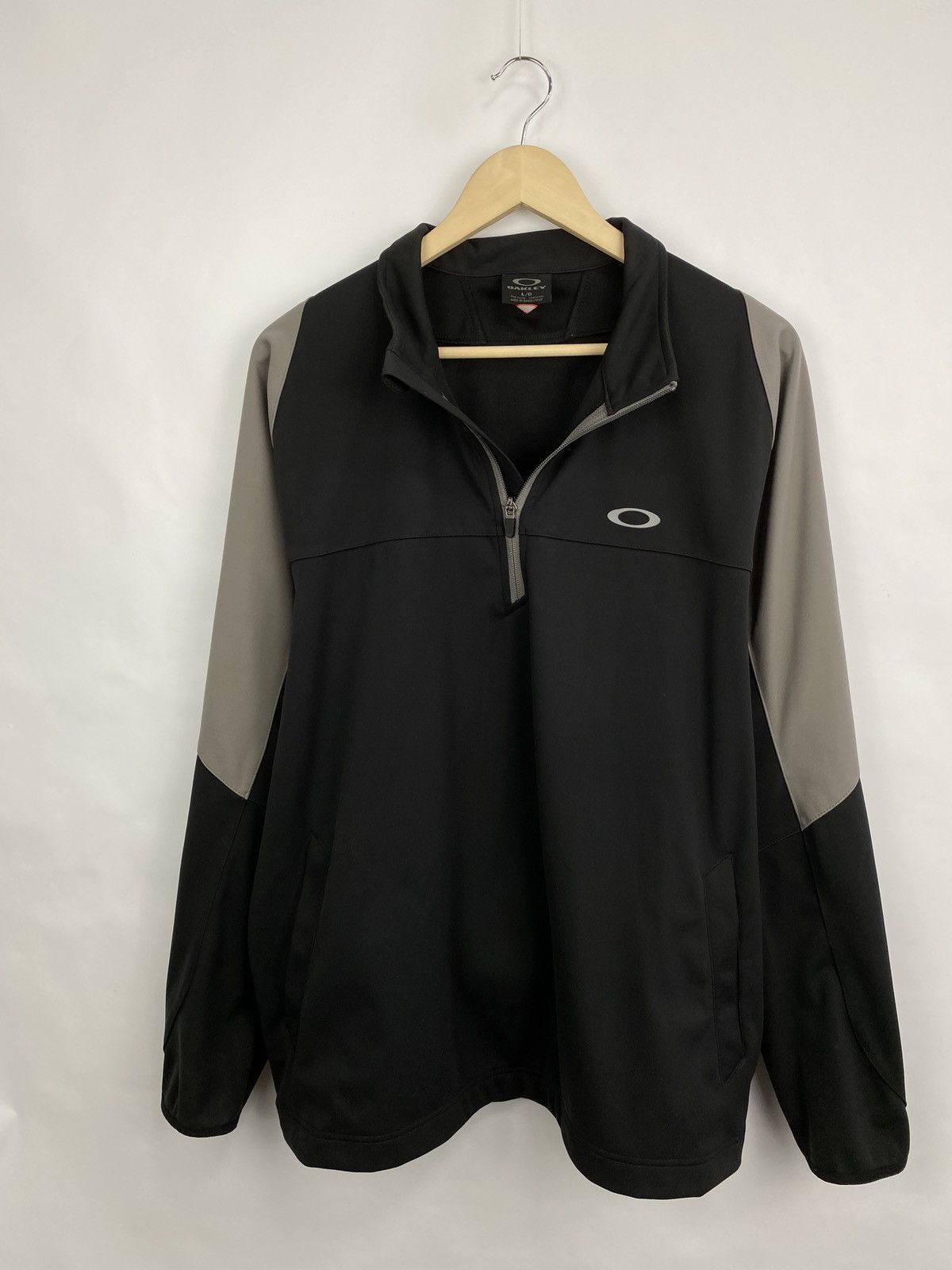 Oakley 🇺🇸💀 Vintage Y2K Oakley Softshell Hoodie Rare Retro Hype Size US L / EU 52-54 / 3 - 3 Thumbnail