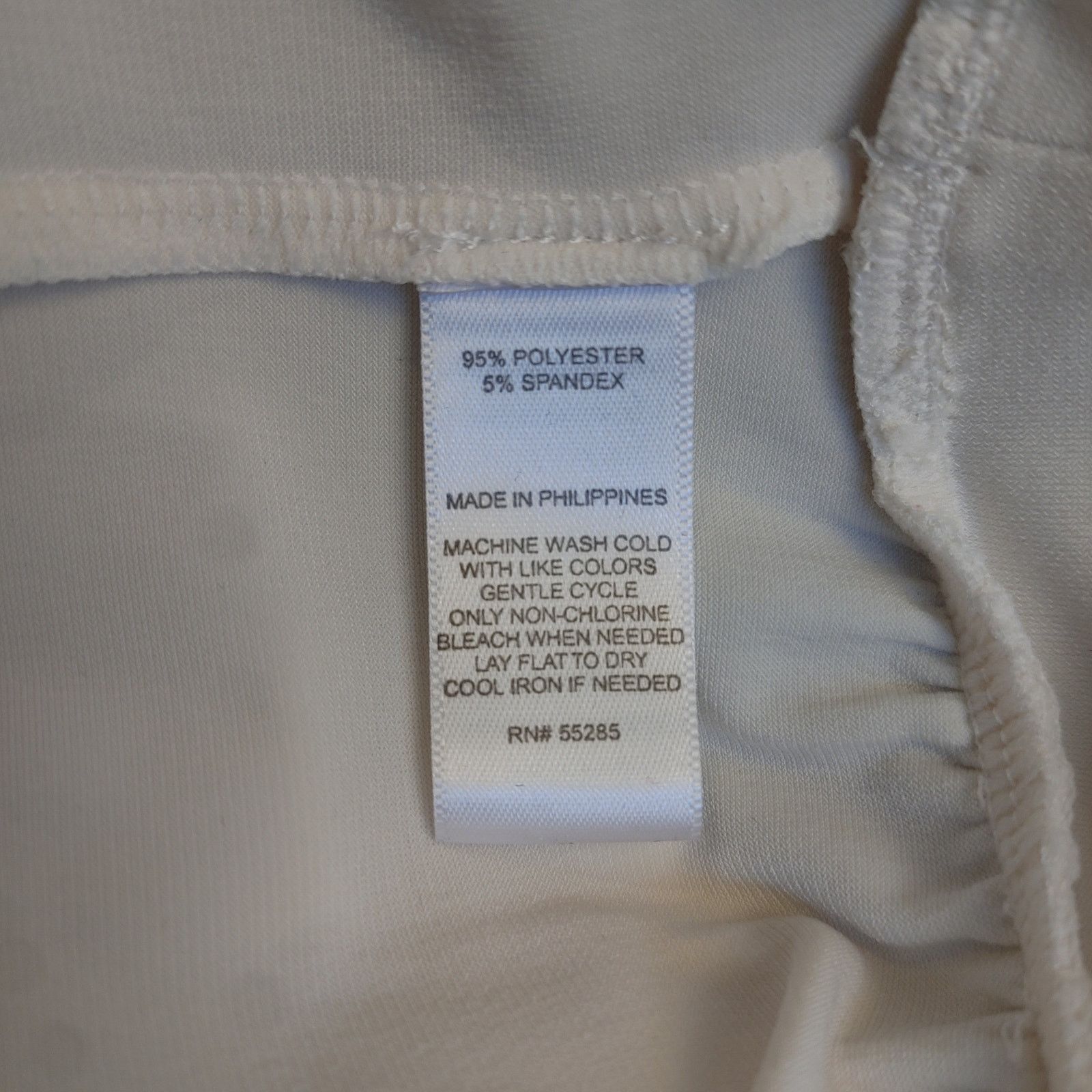 Express Express Womens XS White Round Neck 3/4 Balloon Sleeve Blouse Size XS / US 0-2 / IT 36-38 - 4 Thumbnail