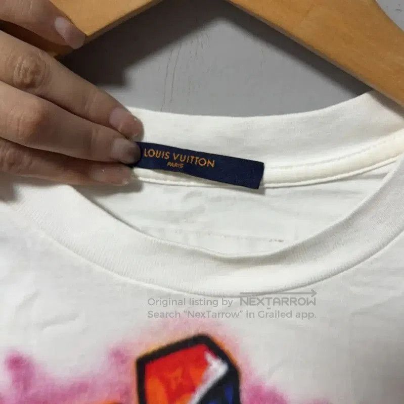 Louis Vuitton Louis Vuitton White Cotton Men's T-Shirt . Size US L / EU 52-54 / 3 - 4 Thumbnail
