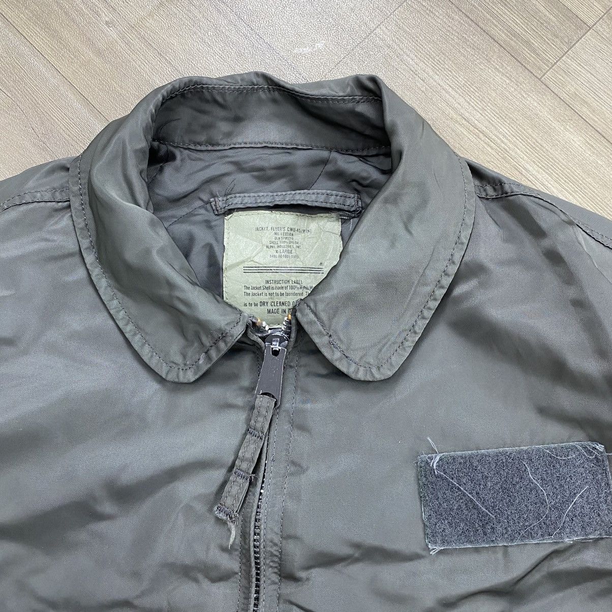 Alpha Industries Vintage Alpha Industries CWU Military Bomber Flight Jacket Size US XL / EU 56 / 4 - 6 Thumbnail