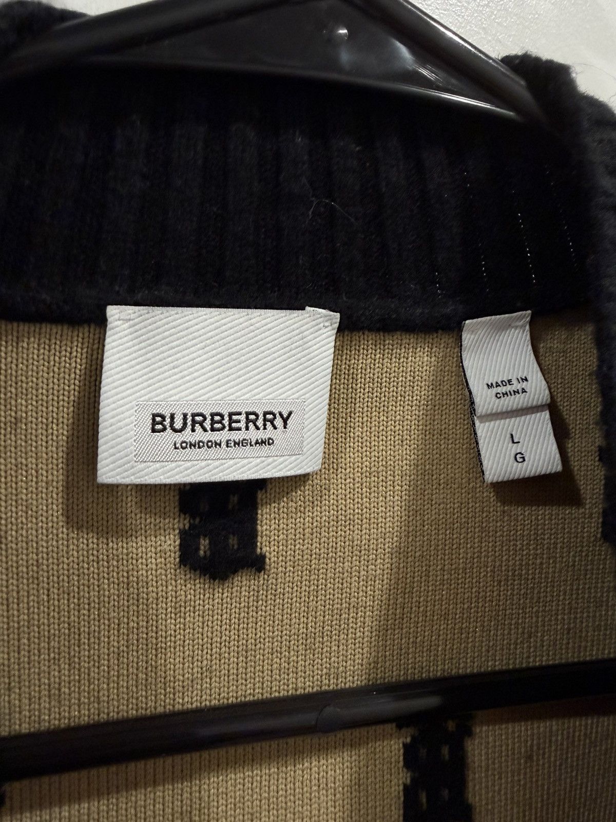 Burberry Burberry Cardigan Size US L / EU 52-54 / 3 - 3 Thumbnail