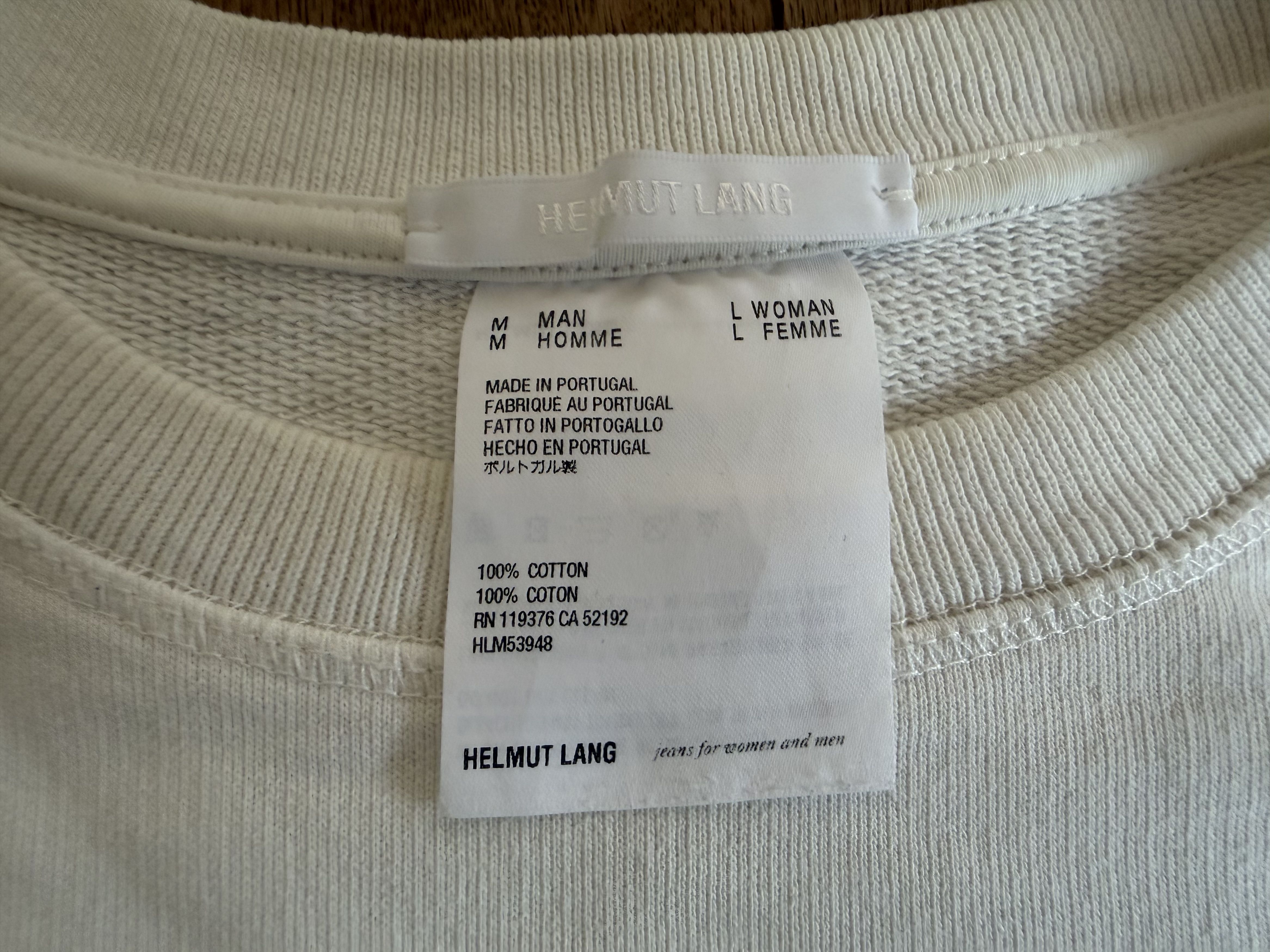 Helmut Lang Helmut Lang Taxi Sweatshirt Size US M / EU 48-50 / 2 - 3 Thumbnail