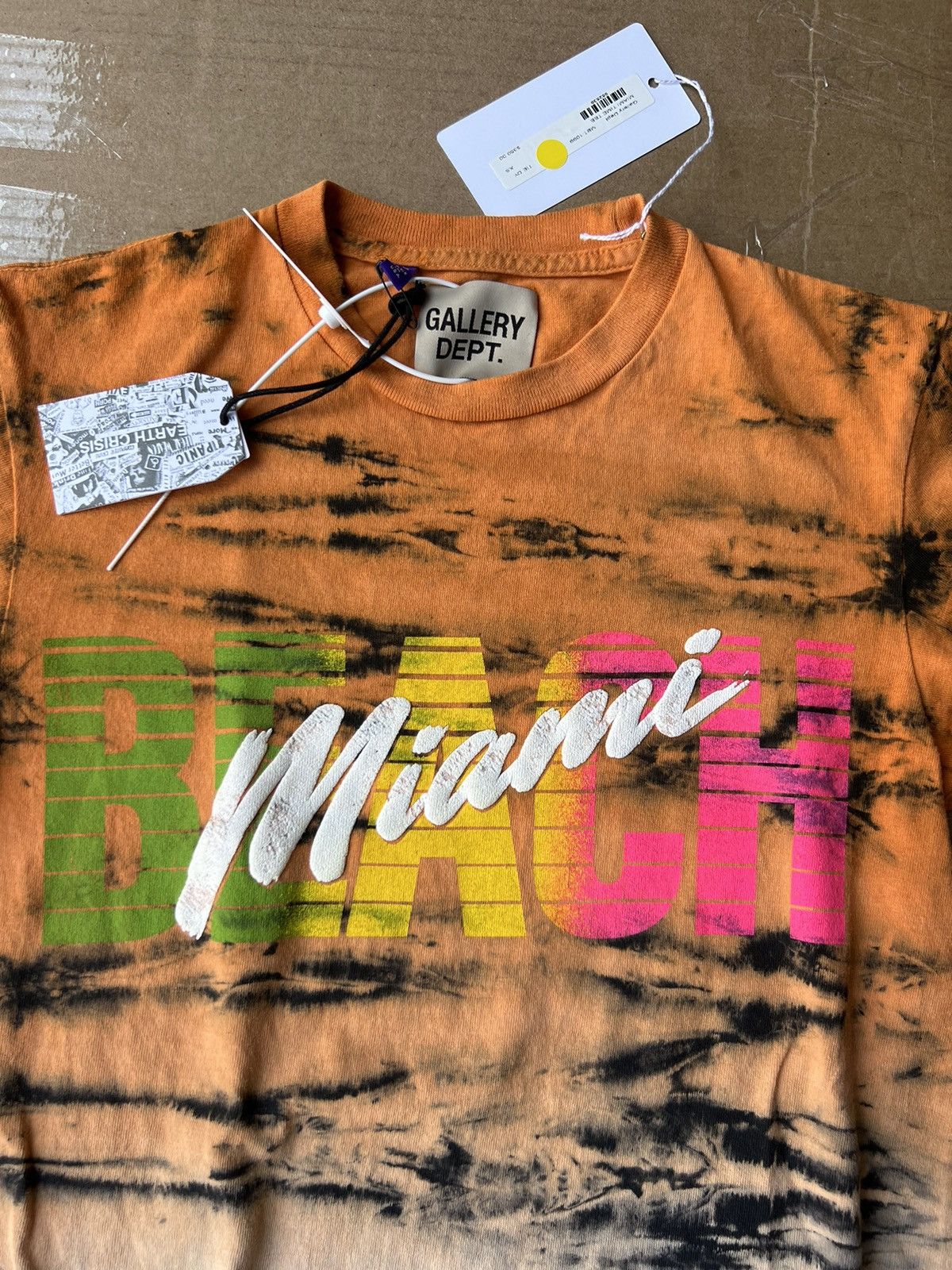 Gallery Dept. Gallery Dept. Miami Beach Time Tie Dye Tee Size US XS / EU 42 / 0 - 2 Thumbnail