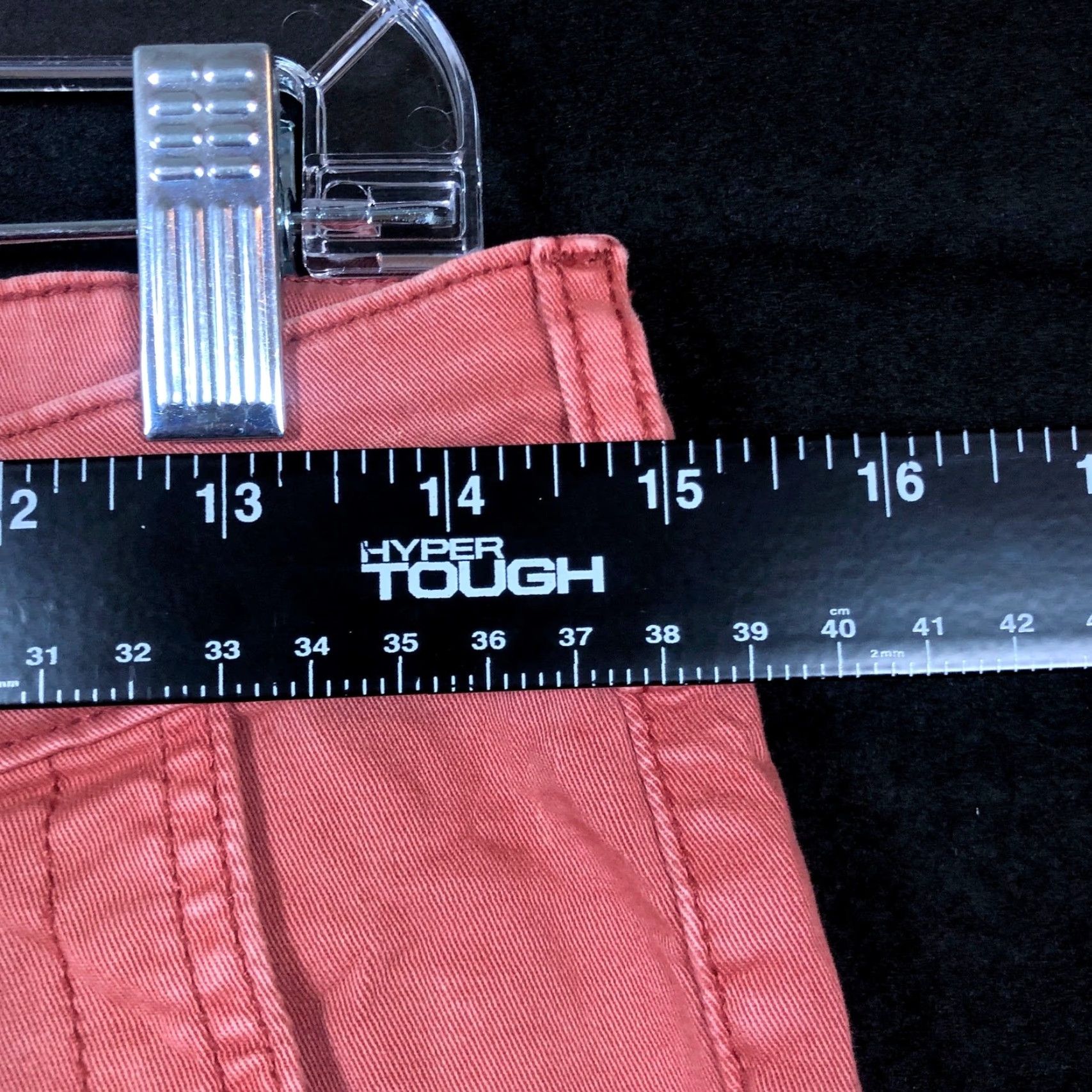 Vintage VINTAGE Pilcro Womens Pants Blush Mid Rise Slim Straight Cotton Blend Stretch 27 Size 30" / US 8 / IT 44 - 6 Thumbnail
