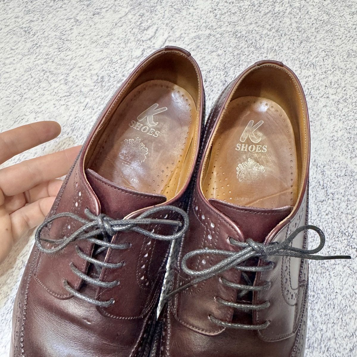 Other K-Shoes England Wingtip Brogues US8 UK7 EU41 26cm Size US 8 / EU 41 - 11 Thumbnail
