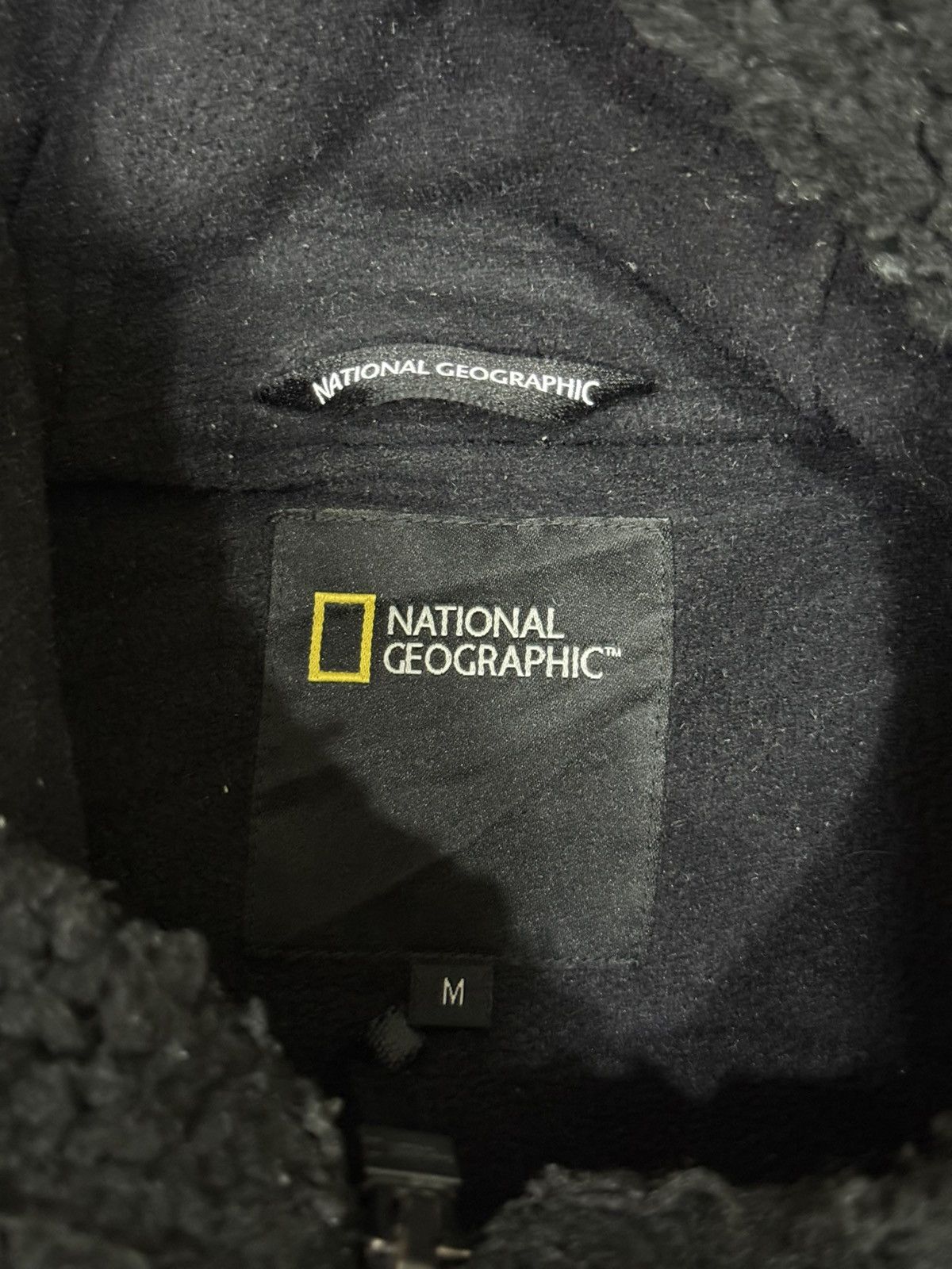 Other National Geographic Black Fleece Hooded Jacket Size US L / EU 52-54 / 3 - 4 Thumbnail