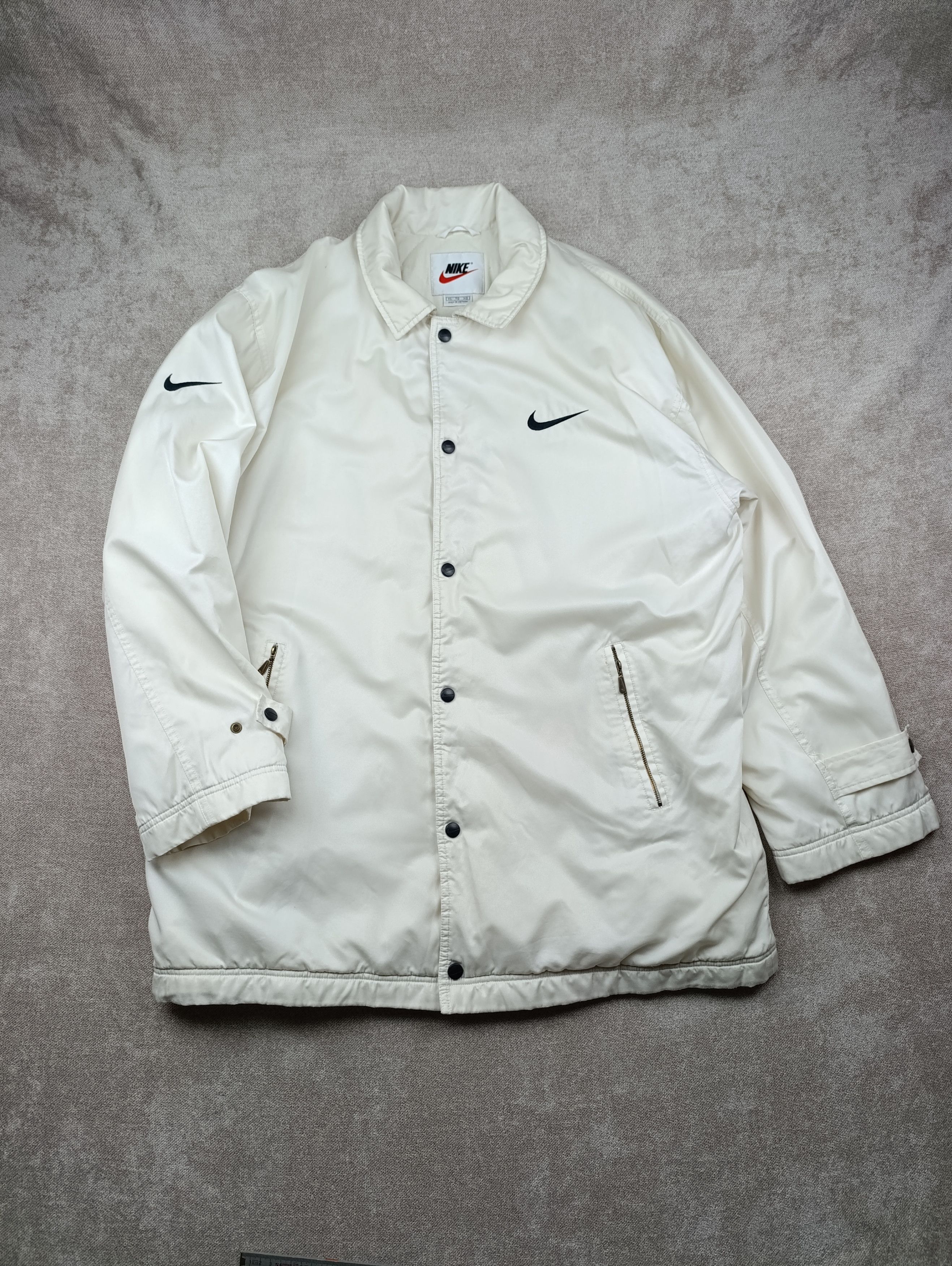 Nike VINTAGE NIKE RARE INSULATED COACH JACKET 80S Size US XL / EU 56 / 4 - 1 Thumbnail
