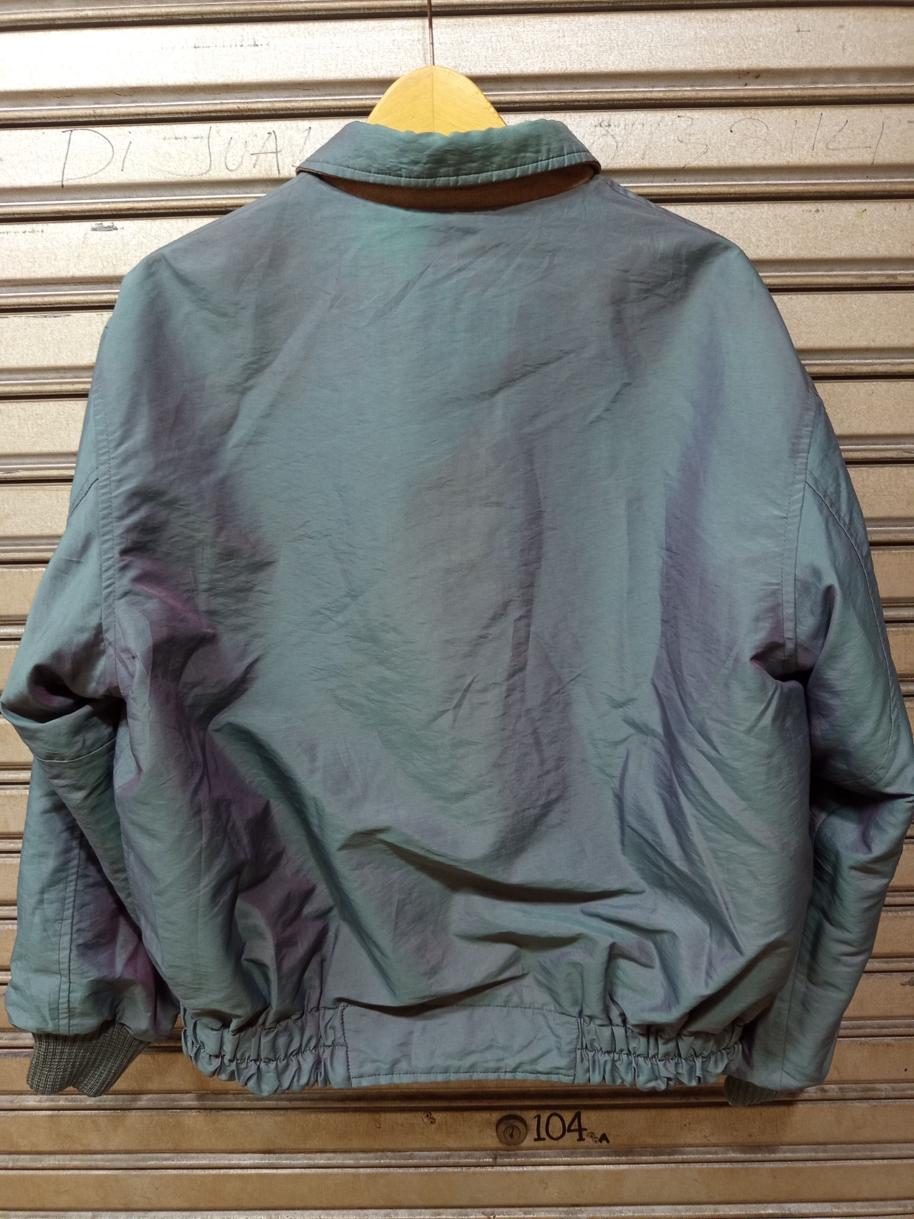 Aquascutum 1990s Aquascutum Reversible Bomber Jacket Size US L / EU 52-54 / 3 - 8 Thumbnail