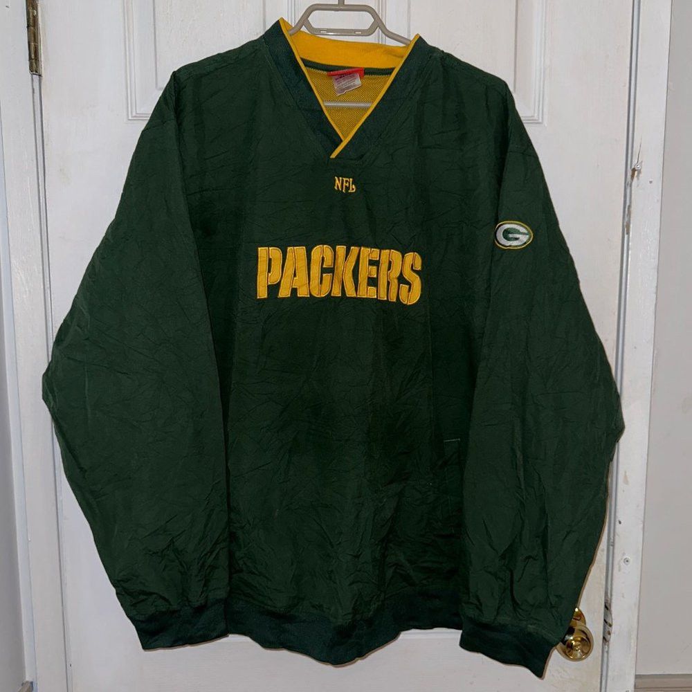 NFL Green Bay Packers Vintage Jacket Men's Size XL Vintage Size US XL / EU 56 / 4 - 1 Thumbnail