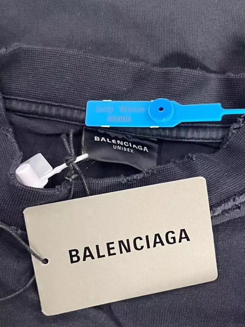 Balenciaga Balenciaga Adhesive tape short sleeve T-shirt Size US XS / EU 42 / 0 - 4 Thumbnail