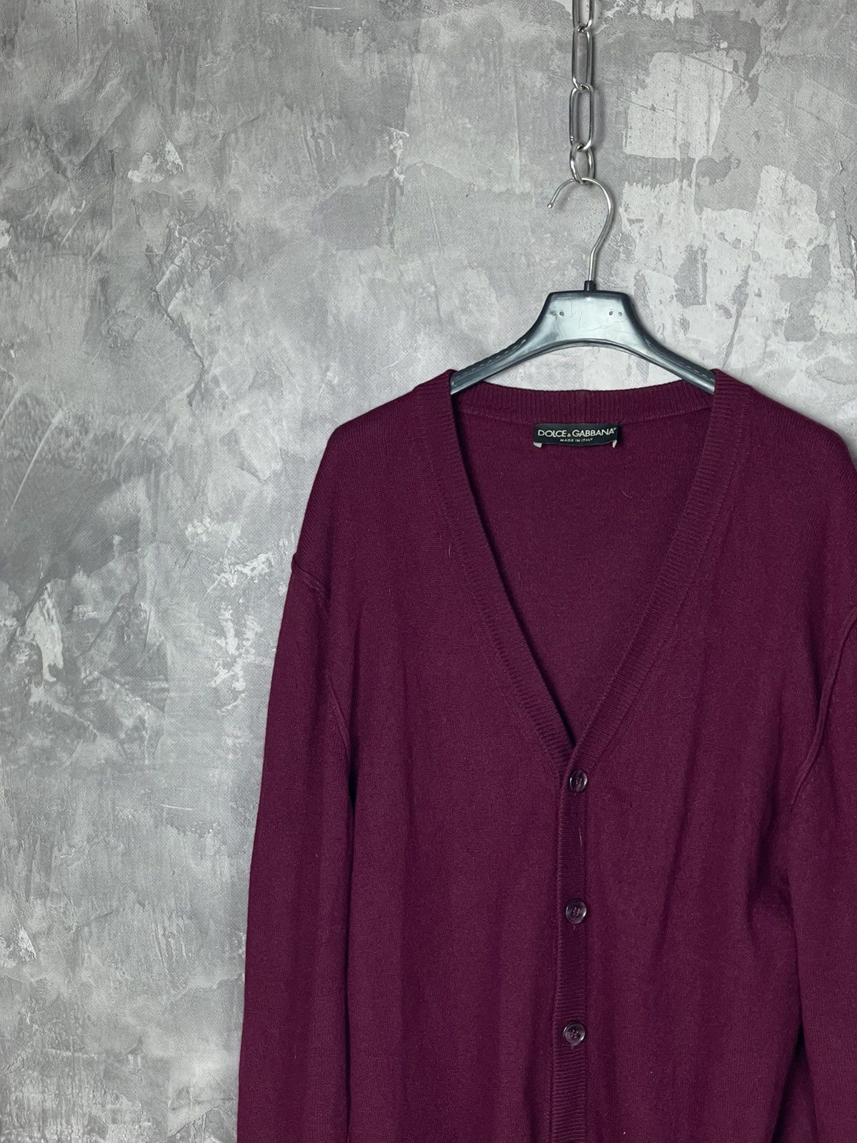 Dolce & Gabbana Dolce & Gabbana Wool Cardigan Knit Sweater Size US M / EU 48-50 / 2 - 3 Thumbnail