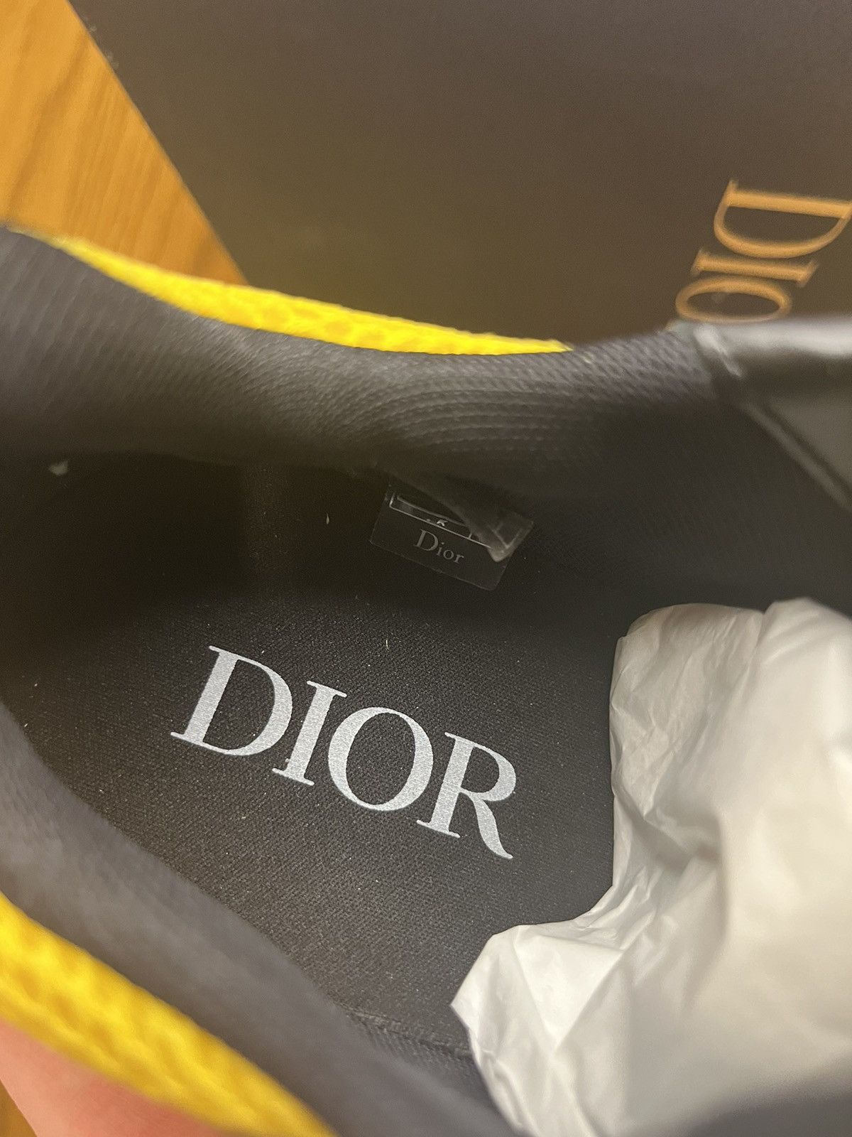 Dior Dior B22 Sneaker Ebony/Camel Size US 6 / EU 39 - 7 Thumbnail