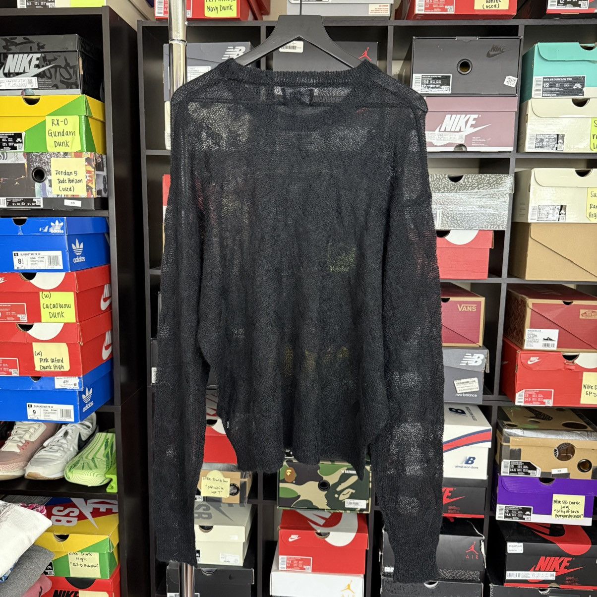 Stussy Stussy Loose Knit Cross Cable Long Sleeve Size US XL / EU 56 / 4 - 4 Thumbnail