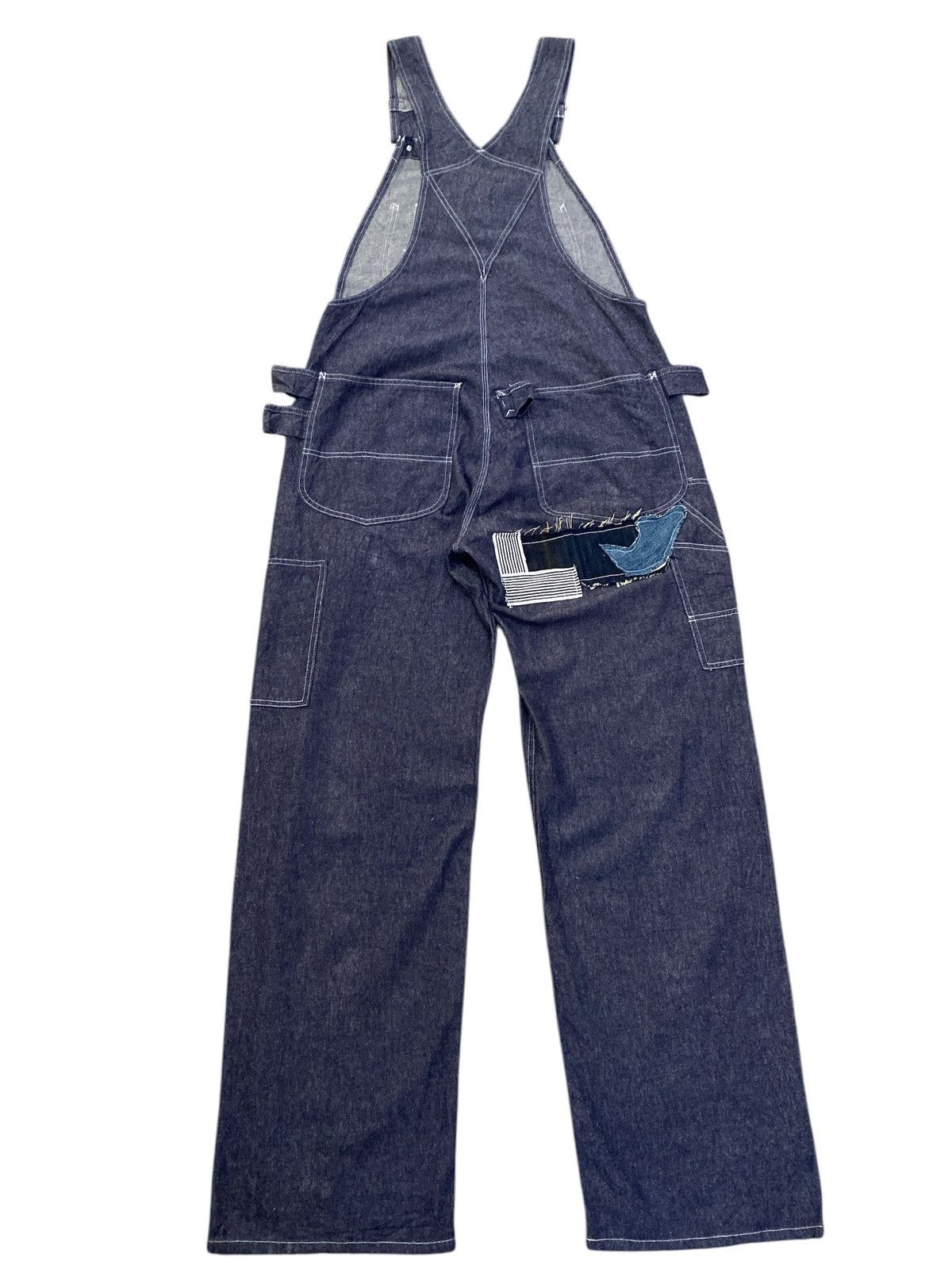 Japanese Brand × PERSON'S Japanese Brand Person’s for Men Double Knee Denim Overalls Size US 36 / EU 52 - 12 Thumbnail