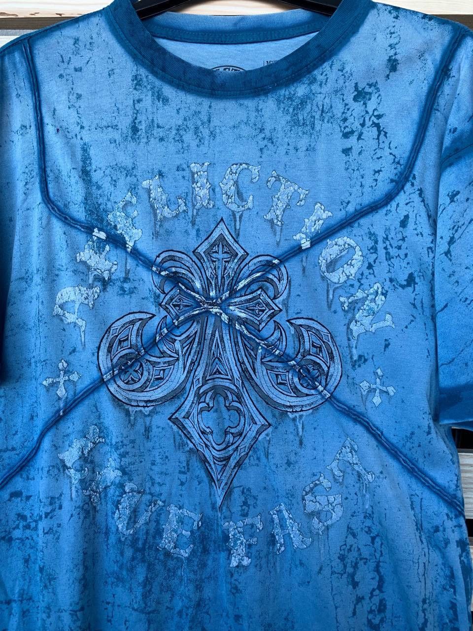 Affliction AFFLICTION CRAZY Y2K PRINTED 90s ERA T SHIRT Size US M / EU 48-50 / 2 - 7 Thumbnail