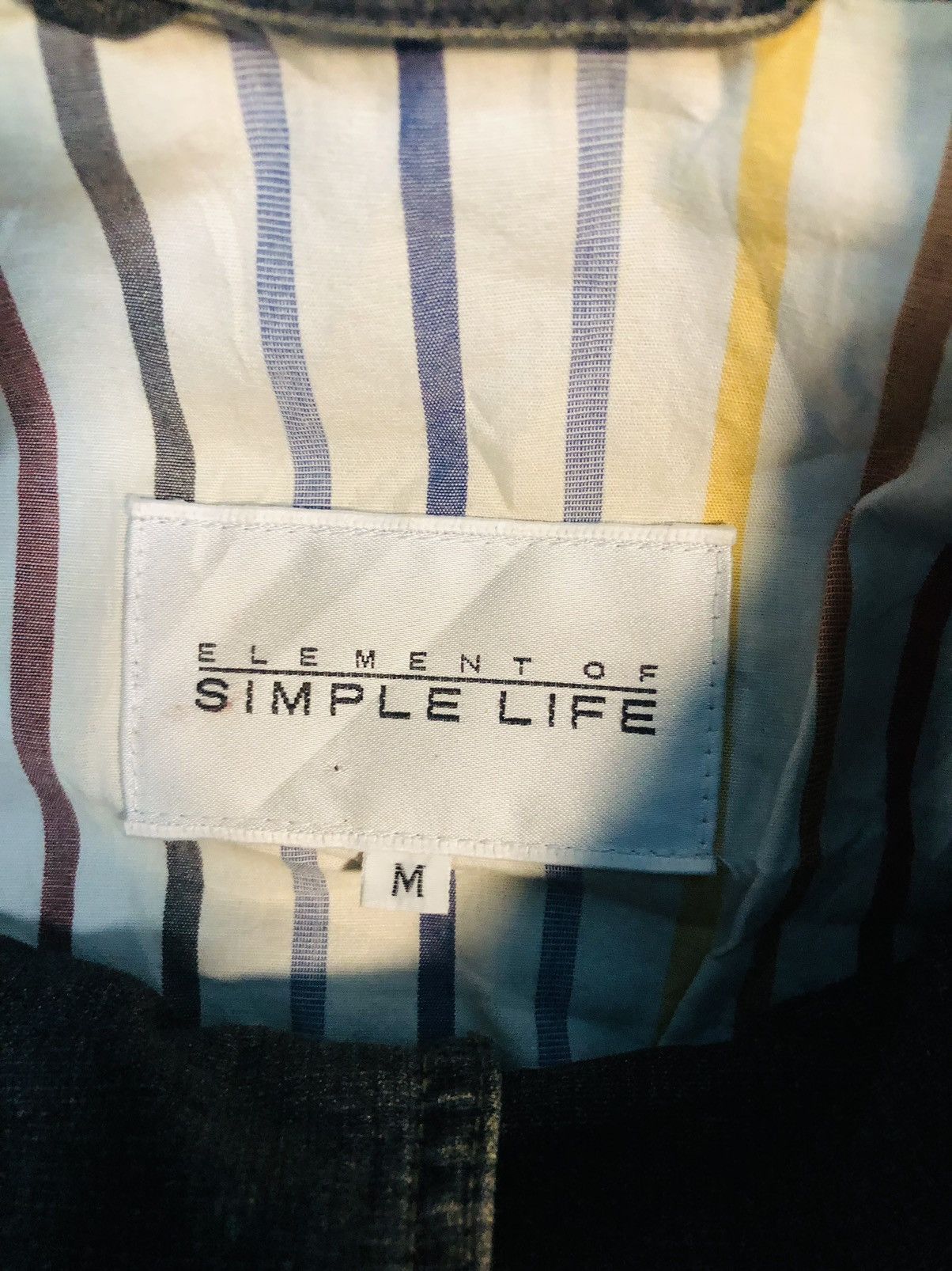 Designer × Element Element Of Simple Life Denim Jacket (9) Size US M / EU 48-50 / 2 - 7 Thumbnail