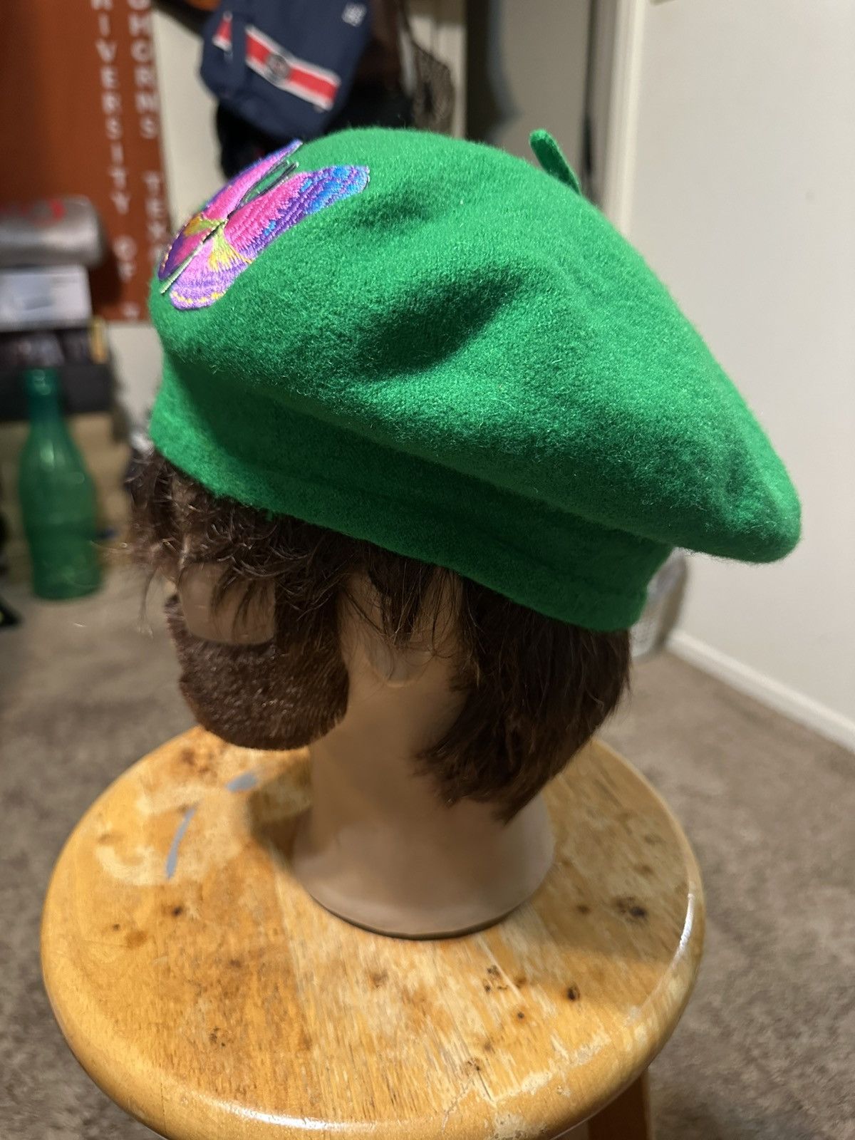Epoch Vintage Epoch green butterfly “triple green” hat 00s Size ONE SIZE - 5 Thumbnail