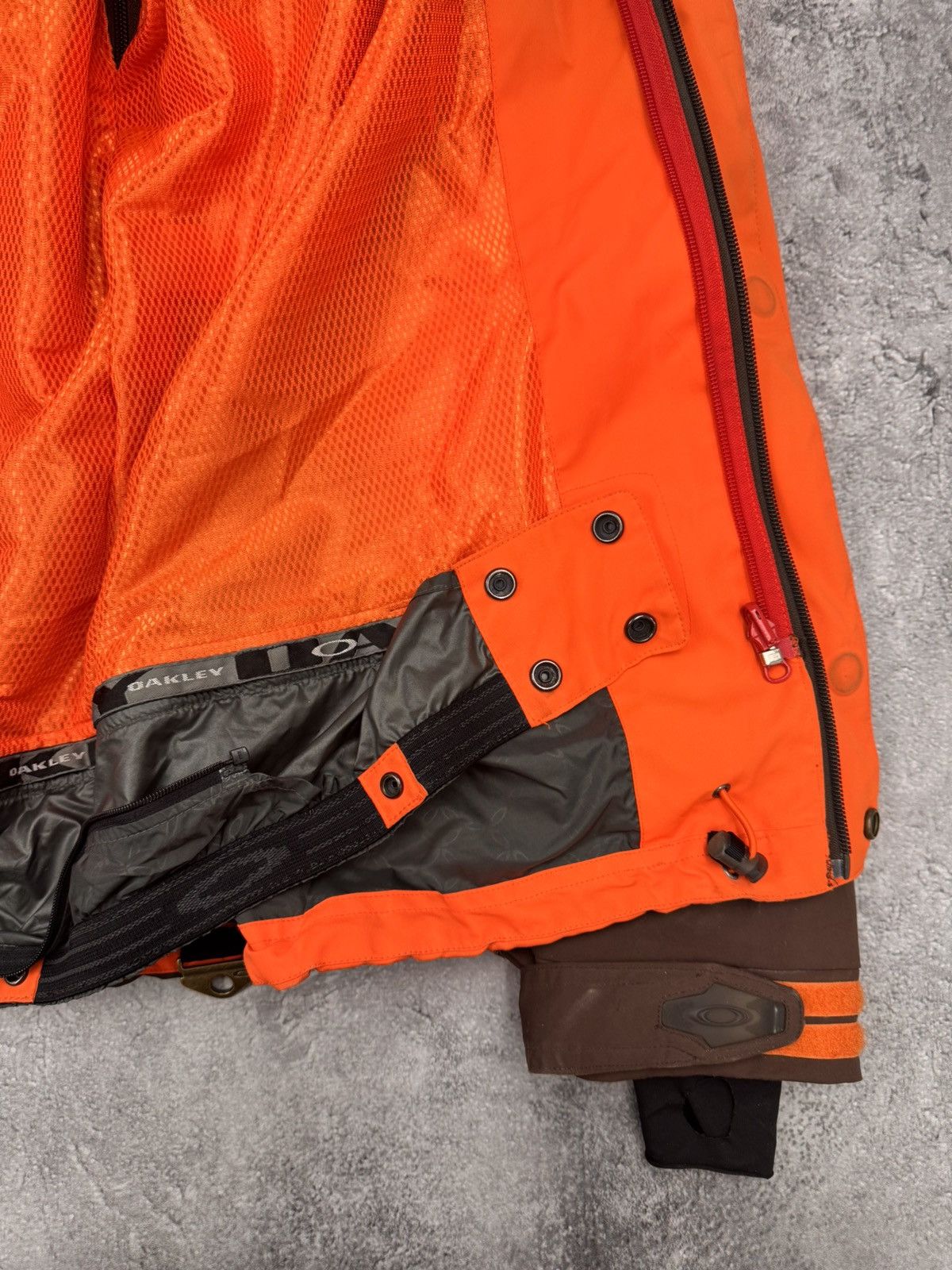 Oakley Oakley Men Thinsulate Loose Fit Ski Jacket Orange Brown XXL Size US XXL / EU 58 / 5 - 12 Thumbnail