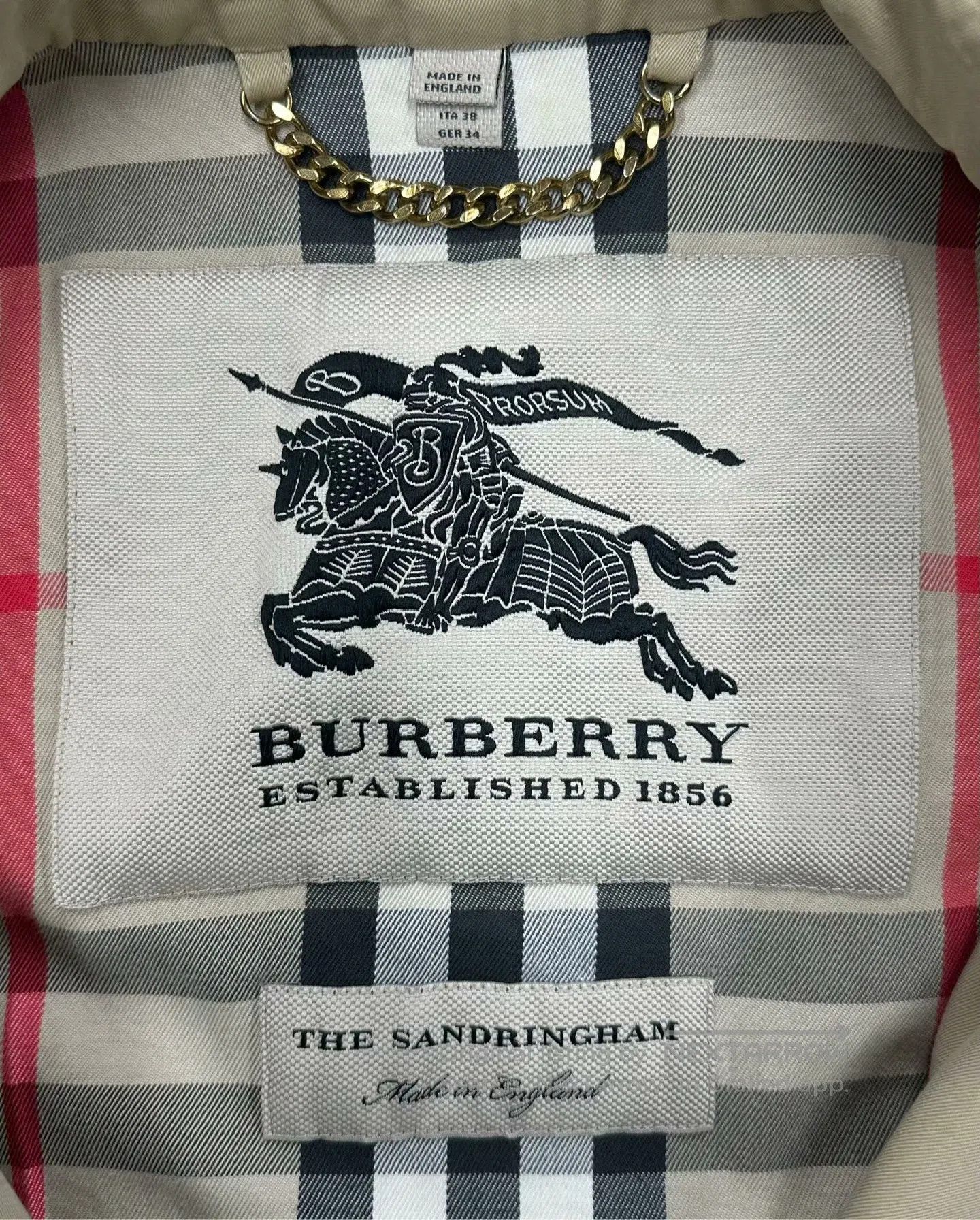 Burberry Burberry Classic Khaki Double Breasted Lined Plaid Trench Size XS / US 0-2 / IT 36-38 - 3 Thumbnail