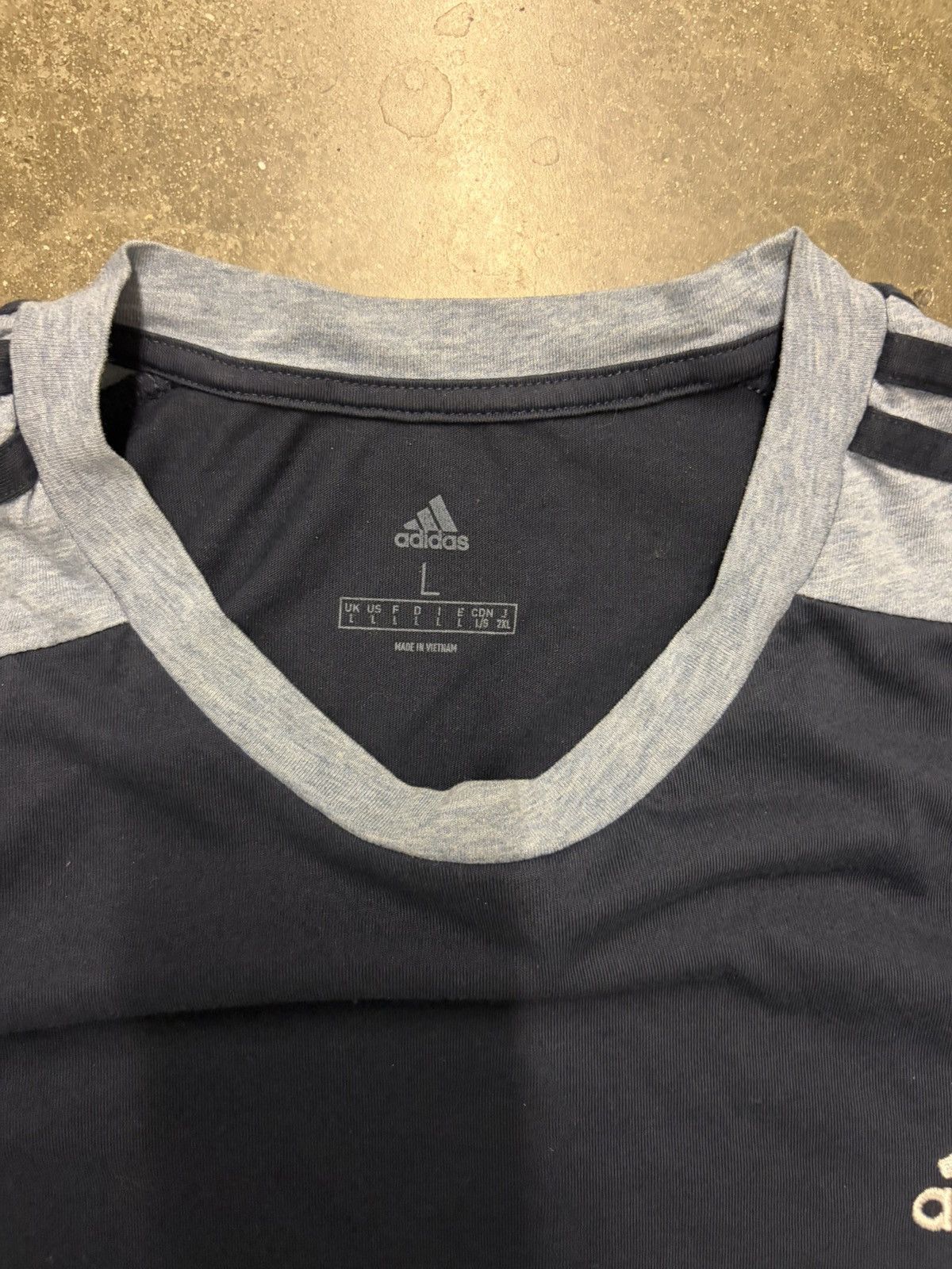 Adidas Navy Blue Slim Fitting Carti Opium T Shirt Size US L / EU 52-54 / 3 - 2 Thumbnail