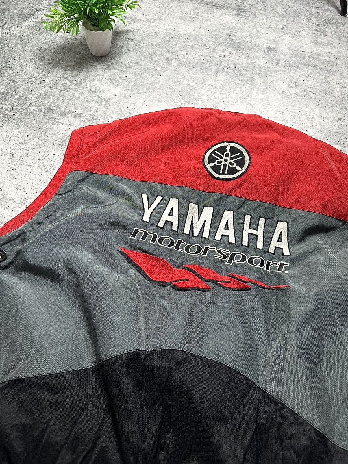 Yamaha Vintage 90s Yamaha R1 Racing MotoSport Moto Vest Size US XL / EU 56 / 4 - 7 Thumbnail