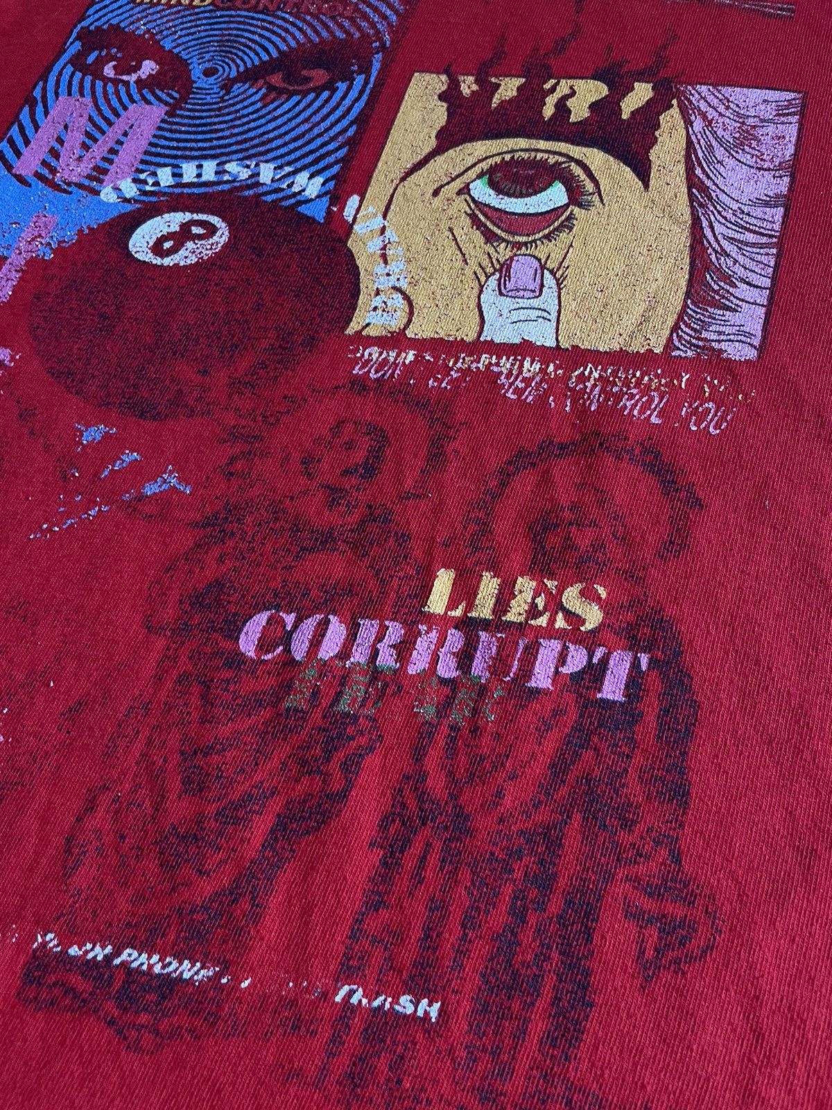 Vintage Vintage Y2K Teenhearts Drugs Art T-Shirt RARE Size US XL / EU 56 / 4 - 5 Thumbnail
