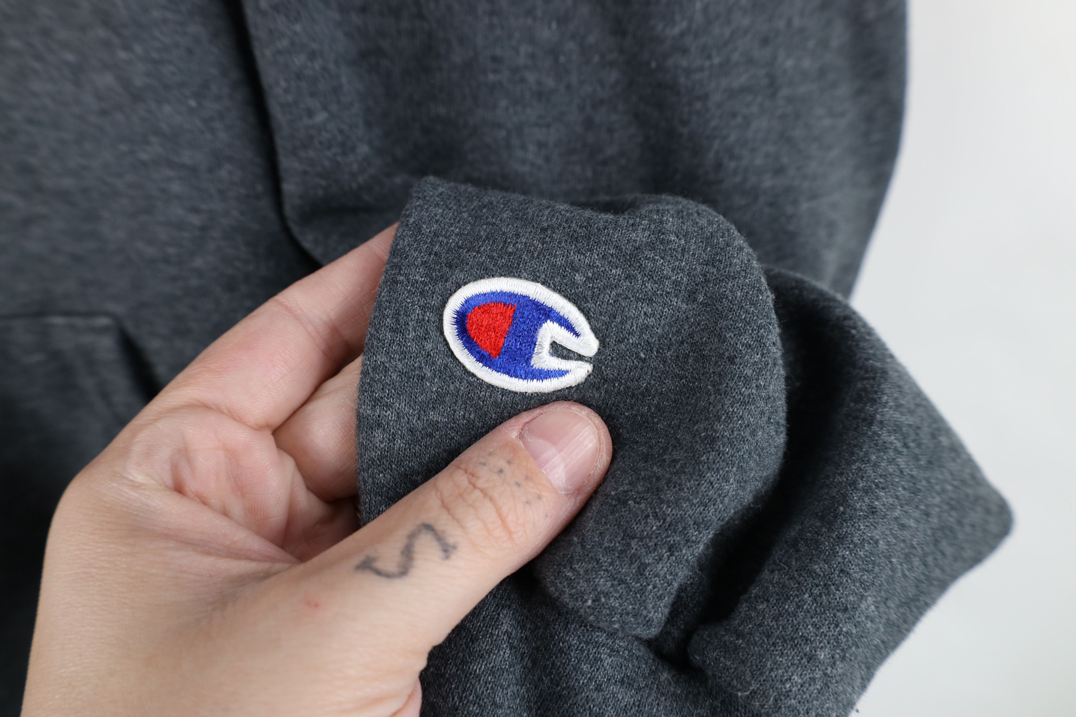 Champion × Vintage Vintage 90s Champion Green State University BGSU Hoodie Gray Size US M / EU 48-50 / 2 - 4 Thumbnail