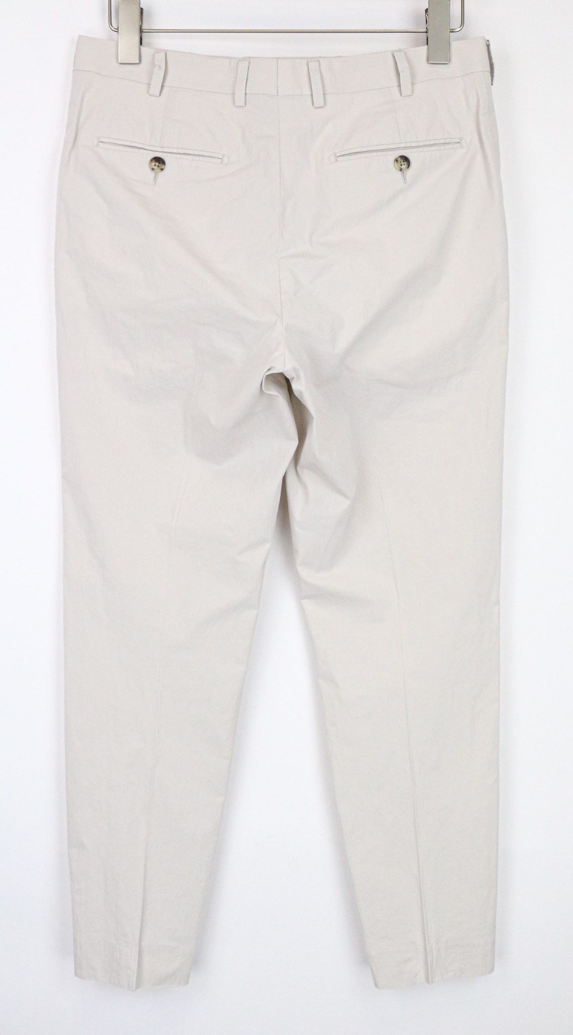 Suitsupply LAZIO PATCH UK36R Beige Cotton Slim Suit 75301 Size 36R - 10 Thumbnail