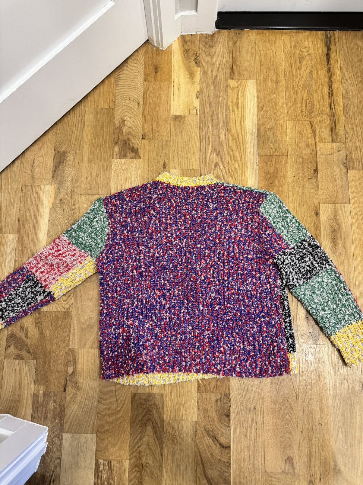 JW Anderson JW Anderson Multicolor Anchor Patchwork Crewneck Jumper Size US S / EU 44-46 / 1 - 3 Thumbnail