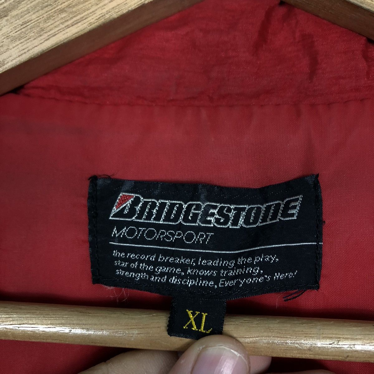 Japanese Brand 🔥90’s Vintage Work Racing Bomber Jacket Bridgestone Motor Size US XL / EU 56 / 4 - 15 Thumbnail