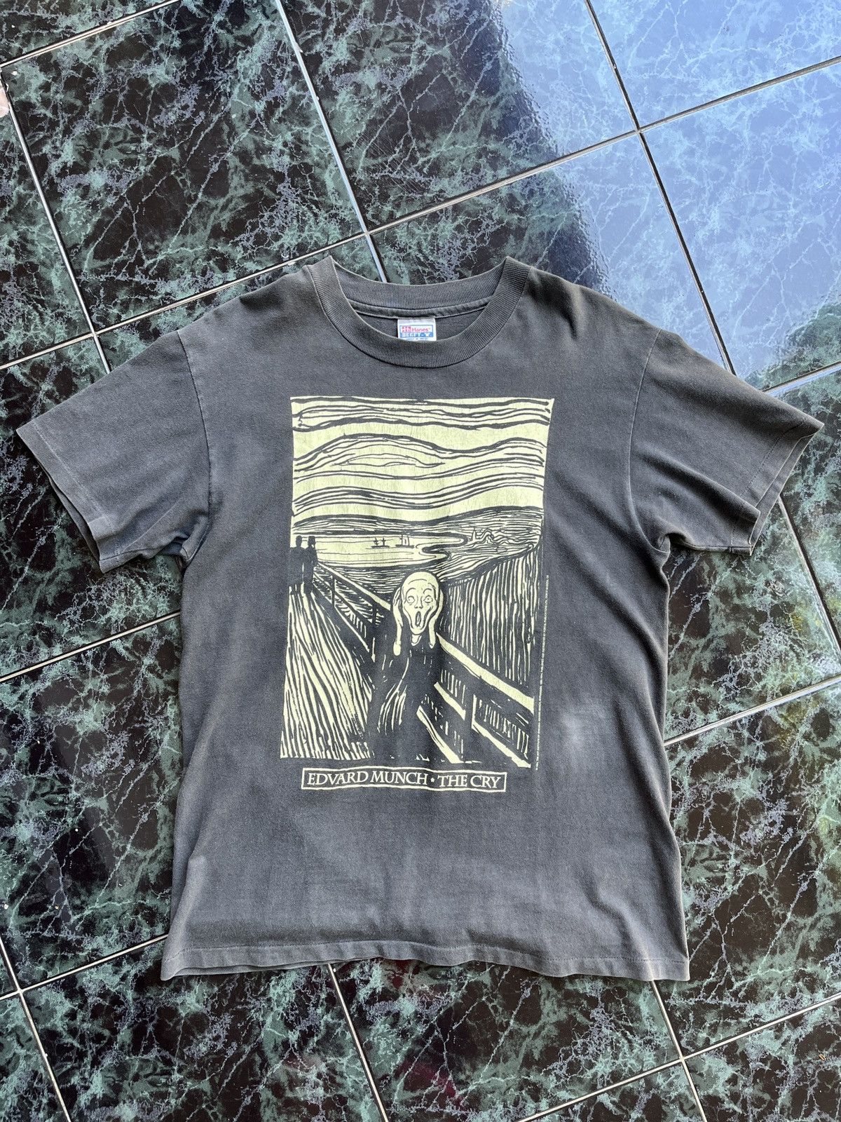 Vintage Edvard munch x the cry vintage Size US M / EU 48-50 / 2 - 1 Thumbnail