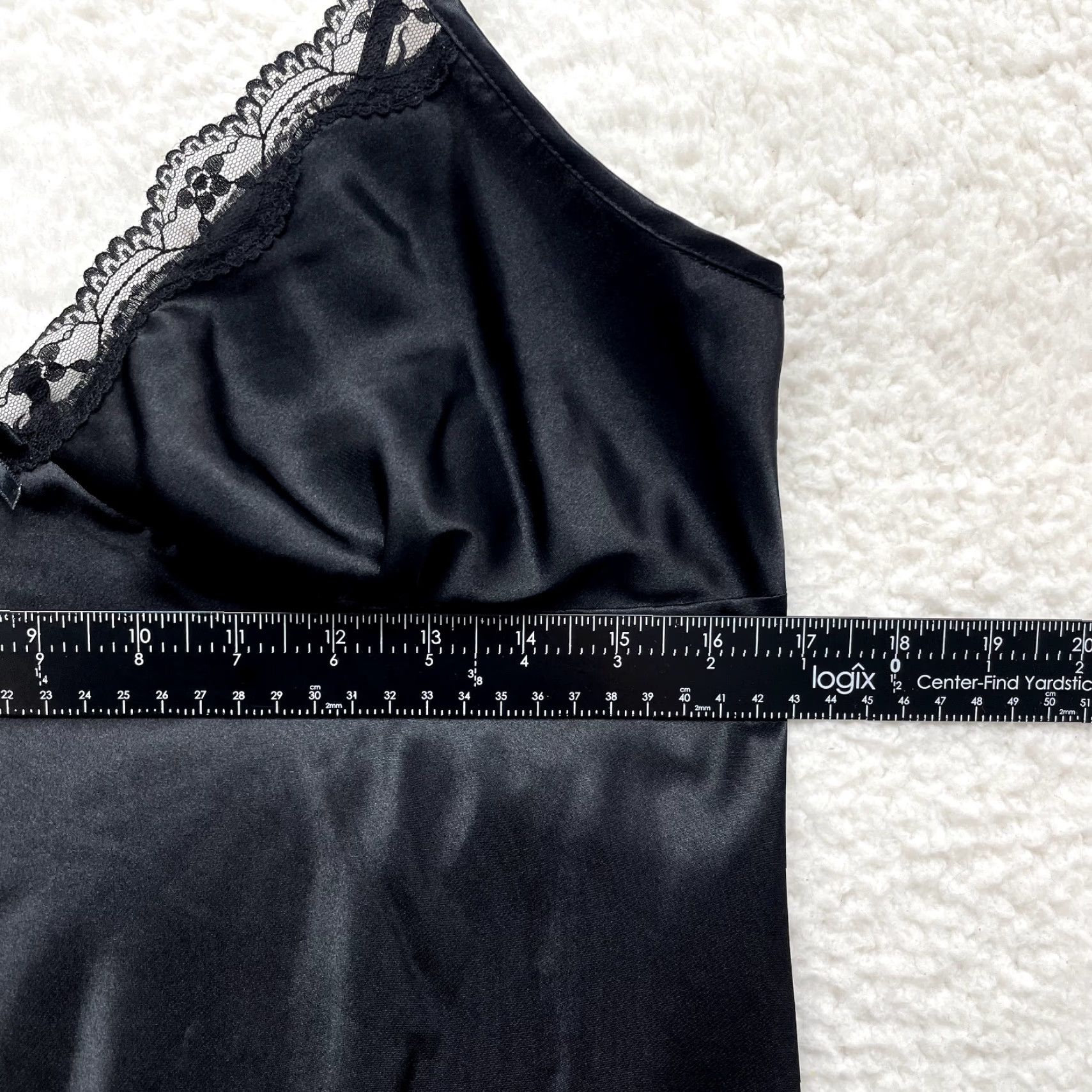 Vintage VINTAGE Y2K Maxi Slip Dress Nightgown Satin Black Edwardian Victorian M Adults Mens Womens Girls Size M / US 6-8 / IT 42-44 - 6 Thumbnail