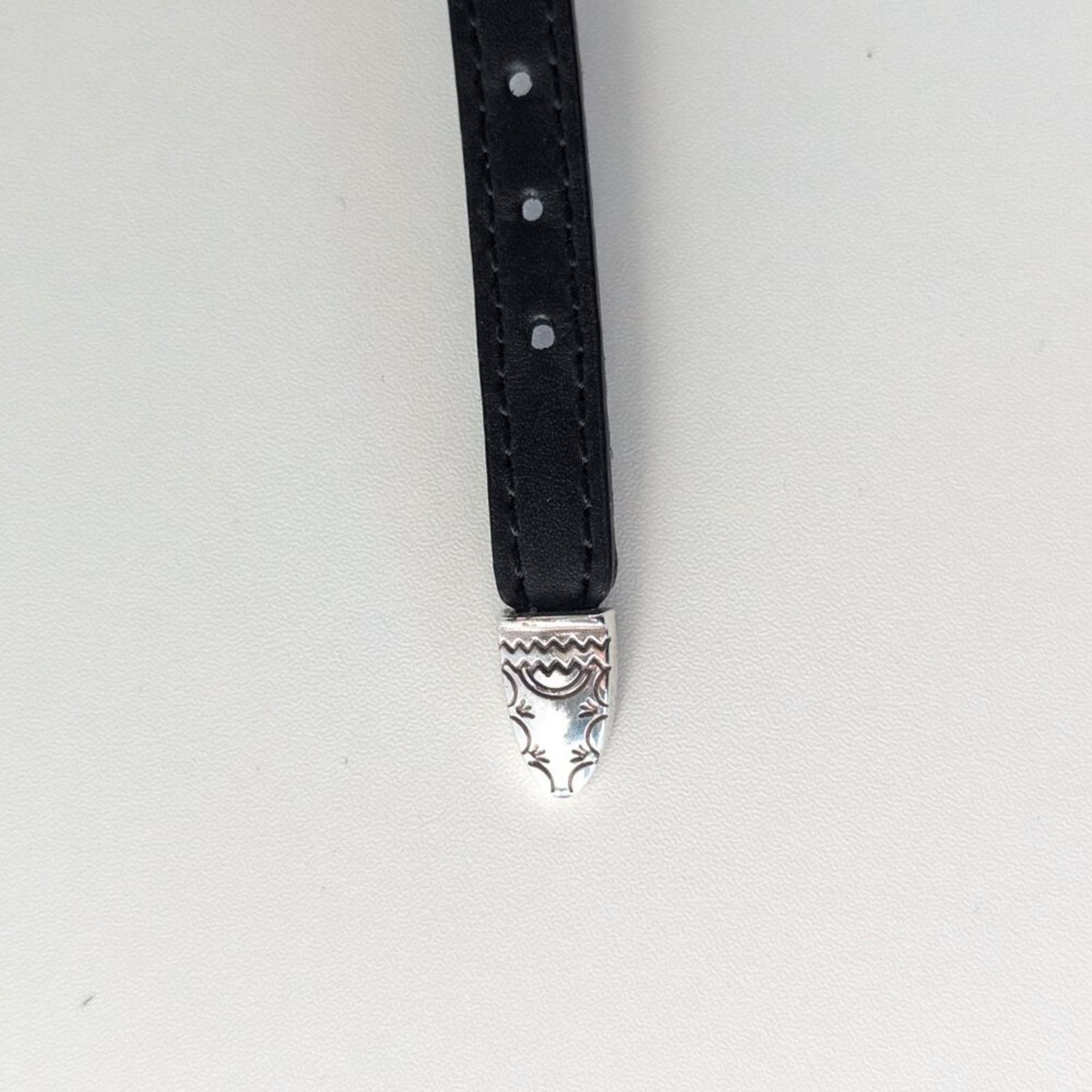 Brighton Brighton Black Kriss Kross Etched Bandit Bracelet Leather Size ONE SIZE - 5 Thumbnail