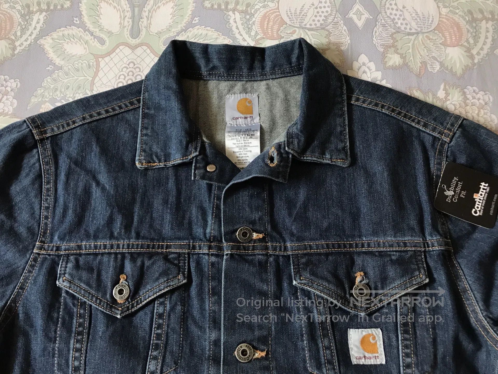 Carhartt Carhartt J291 Washed Denim Jacket. Size US M / EU 48-50 / 2 - 4 Thumbnail