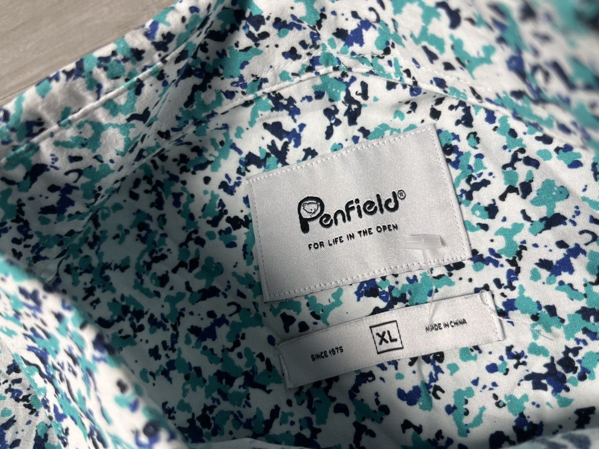 Penfield Penfield shirt shirt sleeve hawaii paint size XLarge Size US XL / EU 56 / 4 - 4 Thumbnail
