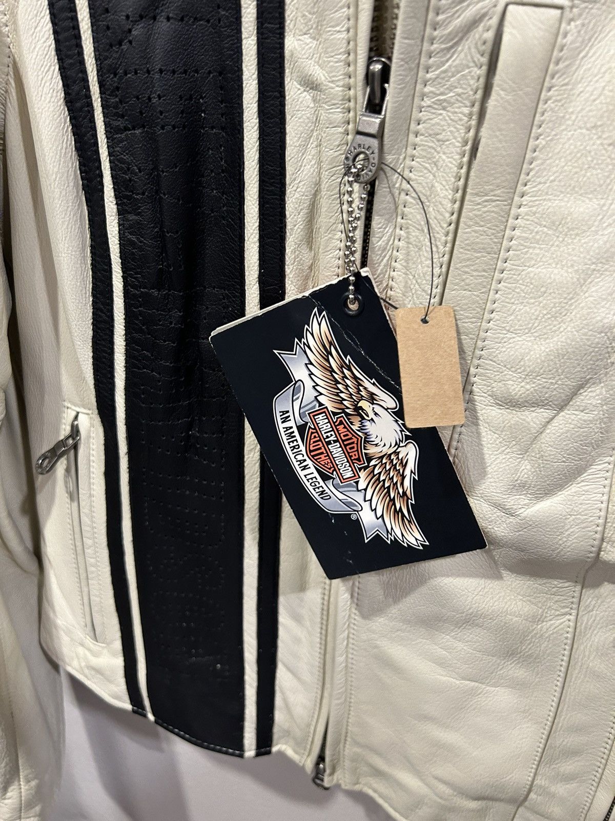 Harley Davidson Harley Davidson Real Leather Jacket Size XS / US 0-2 / IT 36-38 - 4 Thumbnail