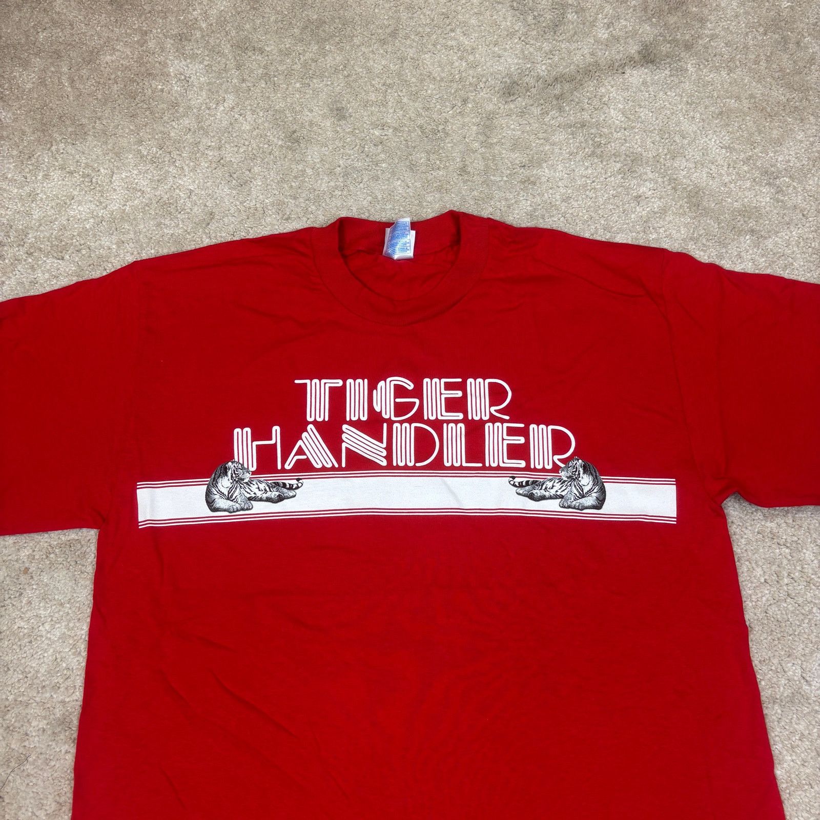 Vintage 2009 The Hangover Tiger Handler Promo T Shirt Men's Large Size US L / EU 52-54 / 3 - 3 Thumbnail