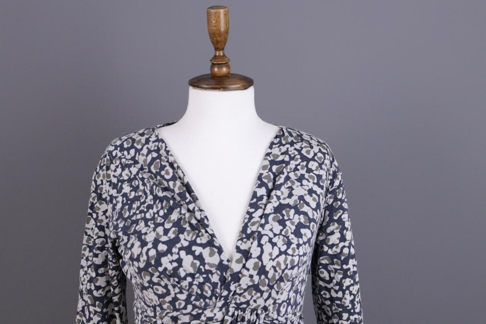 Designer Weekend Max Mara Blue Designer Cocktail Sheath Dress Size L Size L / US 10 / IT 46 - 4 Thumbnail