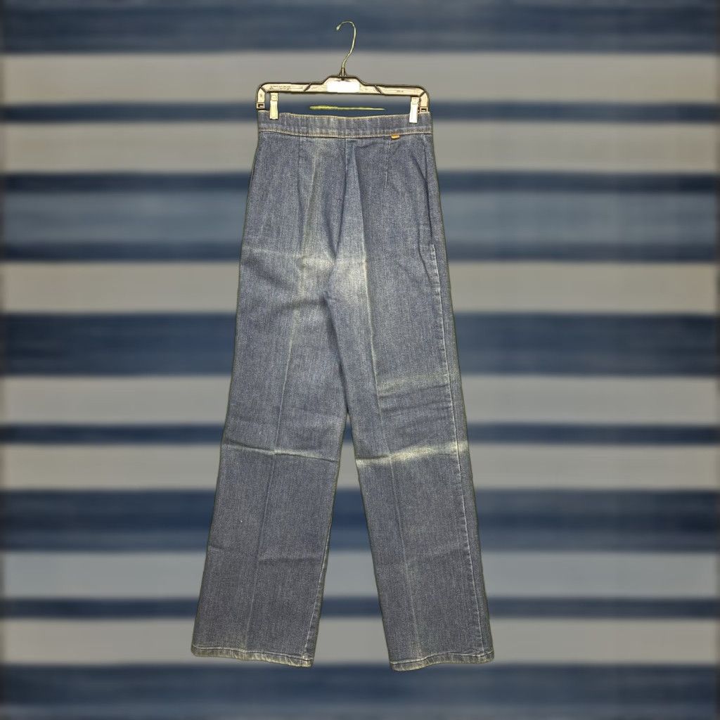 Levi's VINTAGE Levi's Jeans - 1970s Orange Tab Wide-Leg 28x32 High Rise Denim Blue Mens Size 28" / US 6 / IT 42 - 1 Thumbnail