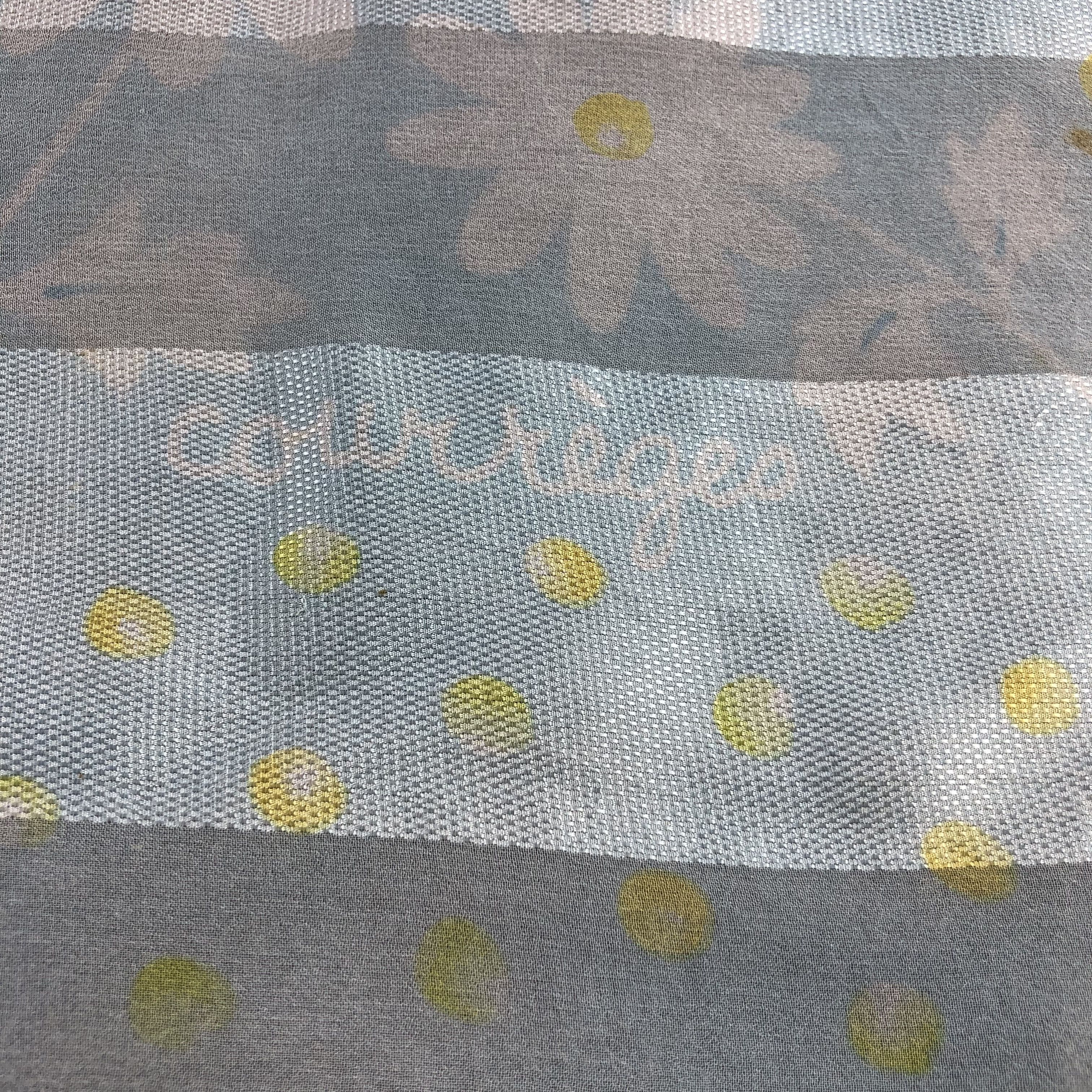 Courreges Courreges Slit Thread Silk Scarf M865 Size ONE SIZE - 3 Thumbnail