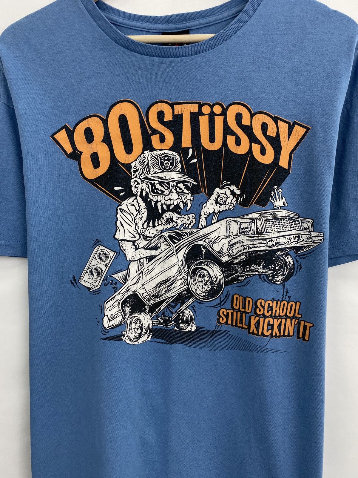 Stussy 🇺🇸 Vintage Stussy 80s Old School Still Kickin’it Travis Scott Size US L / EU 52-54 / 3 - 4 Thumbnail