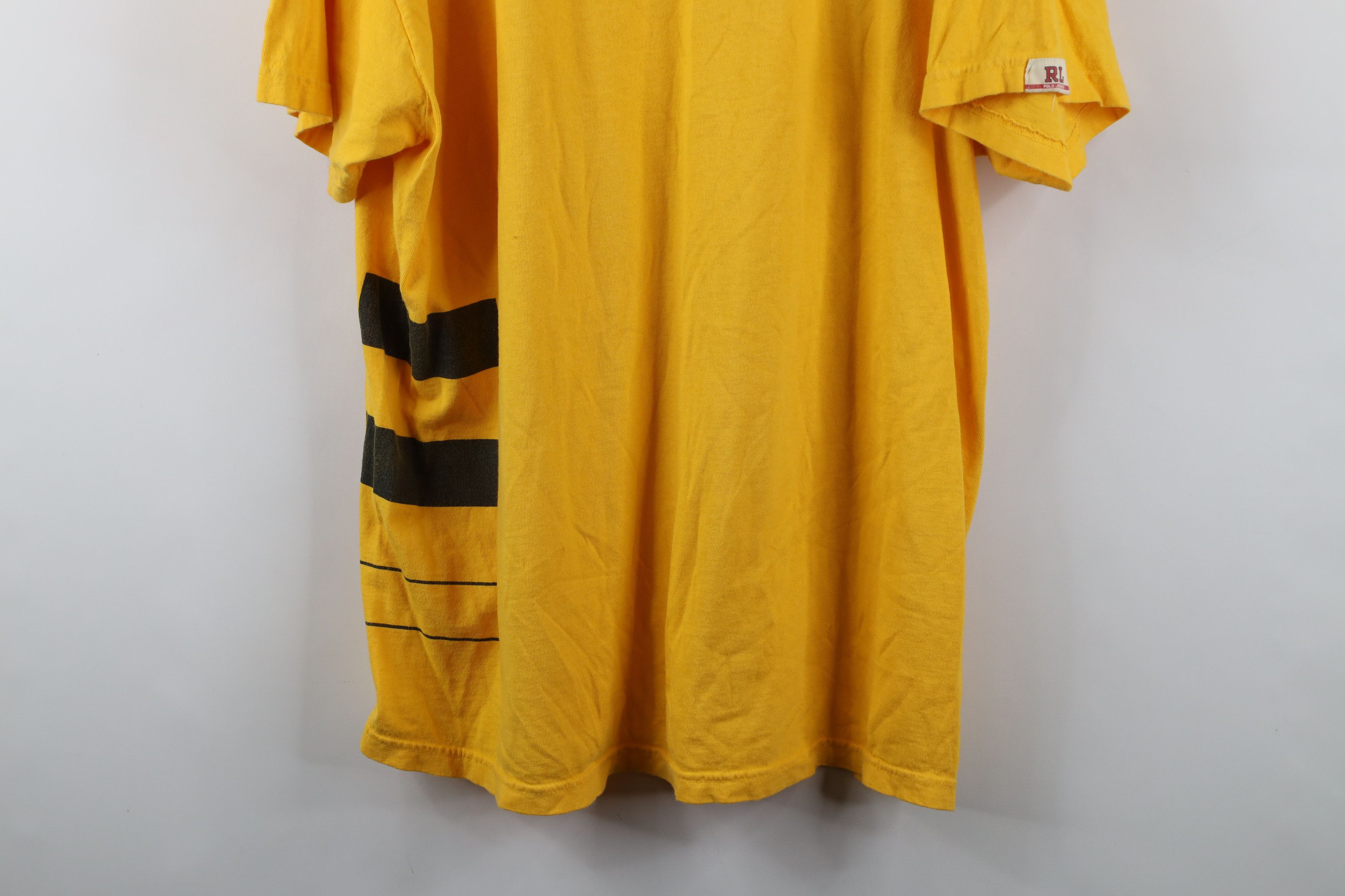 Ralph Lauren × Vintage Vintage 90s Ralph Lauren Spell Out Flag Short Sleeve T-Shirt Size US L / EU 52-54 / 3 - 3 Thumbnail