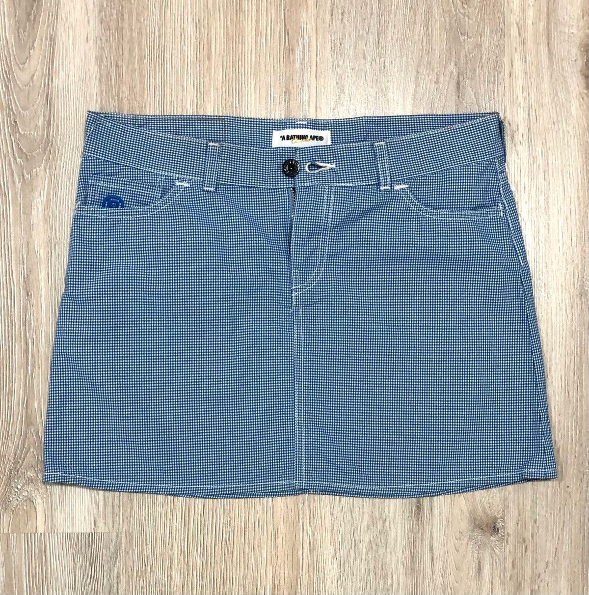 Bape Bape BAPESTA Logo Mini Skirts Size 28" / US 6 / IT 42 - 2 Thumbnail