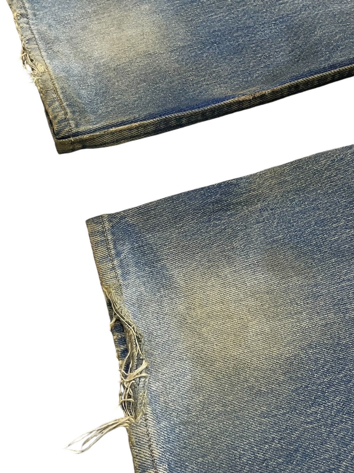 Edwin × Levi's × Vintage Vintage Levis 501 Dirty Vintage Mud Wash Jeans Size US 32 / EU 48 - 13 Thumbnail