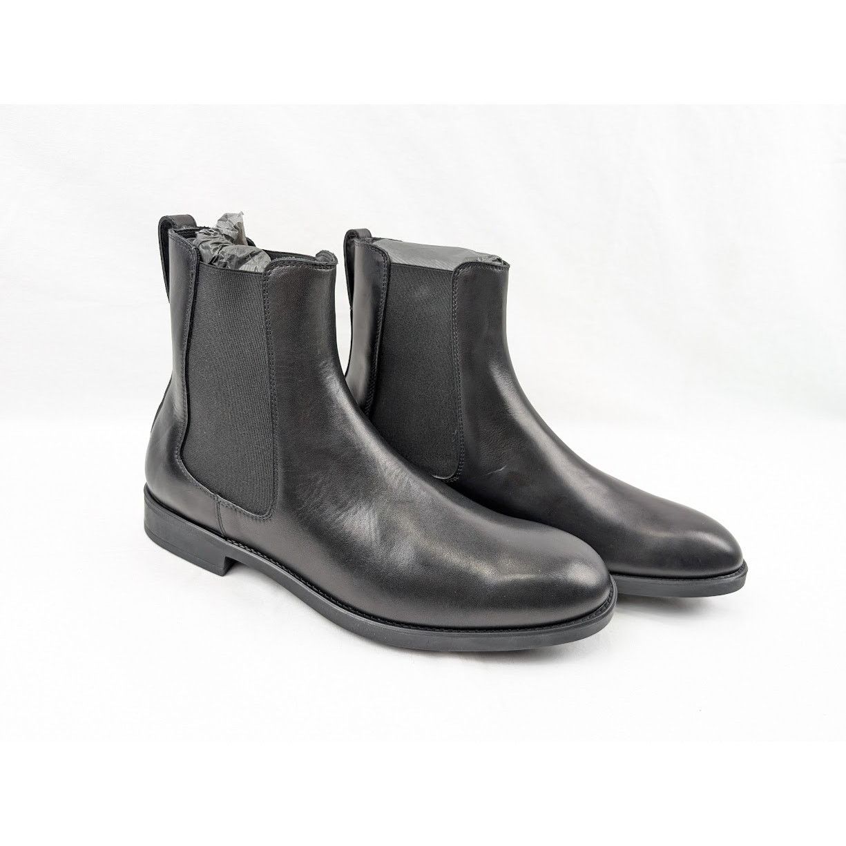 Tom Ford o1rshd1 Leather Chelsea Boots in Black Size US 11.5 / EU 44-45 - 13 Thumbnail