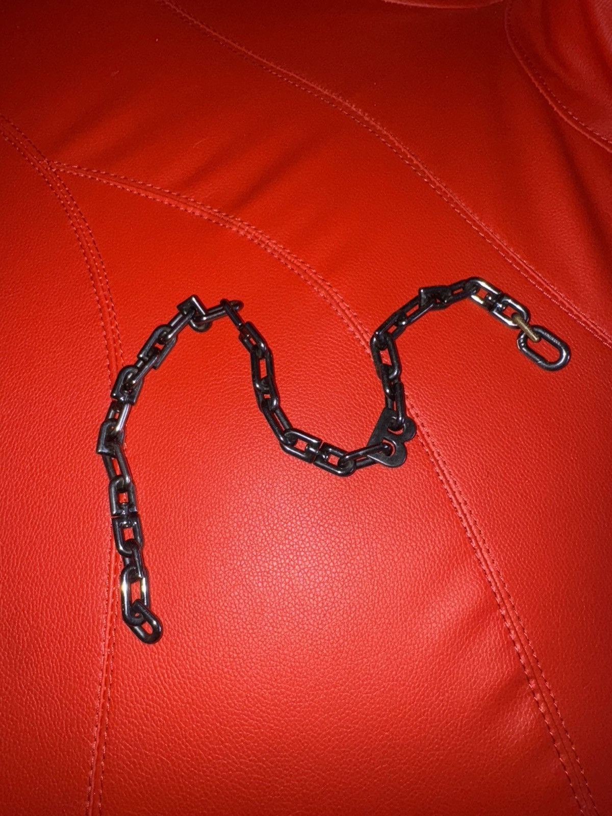 Balenciaga Balenciaga Silver Klub Wallet Chain Size ONE SIZE - 1 Thumbnail