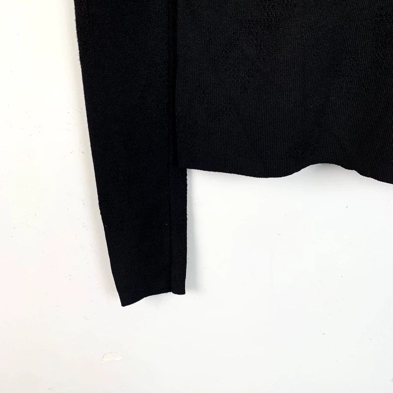 Balenciaga Balenciaga Black logo dark crewneck sweater Size XS / US 0-2 / IT 36-38 - 4 Thumbnail