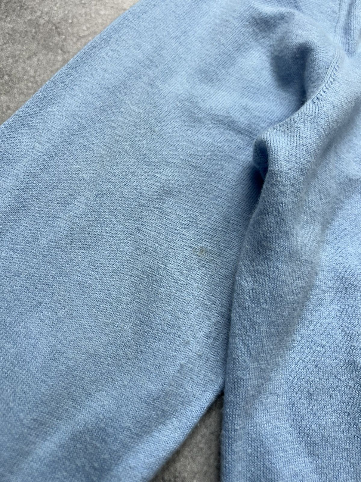 Polo Ralph Lauren Polo Ralph Lauren Blue Sweater Mens V-Neck Cashmere Size US S / EU 44-46 / 1 - 4 Thumbnail