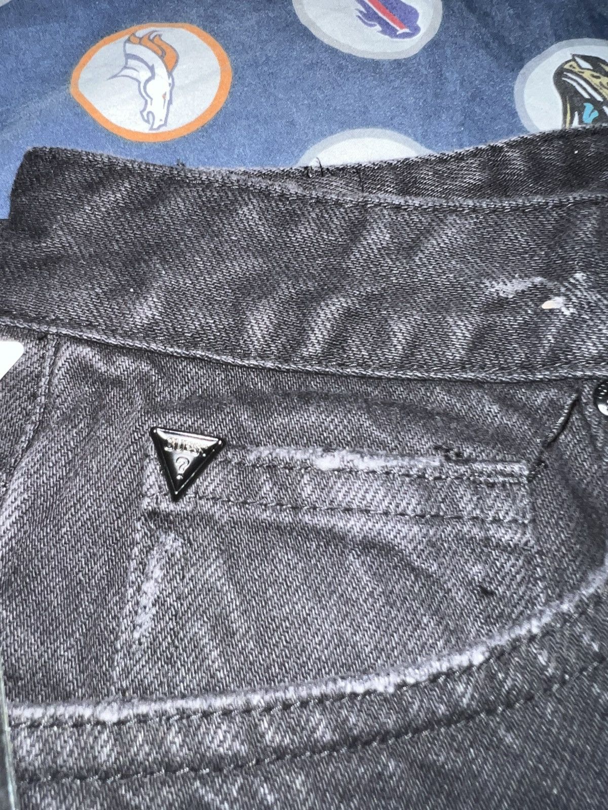 Guess × Seditionaries Guess L A BLACK DISTRESSED WITH TAG Size US 28 / EU 44 - 4 Thumbnail