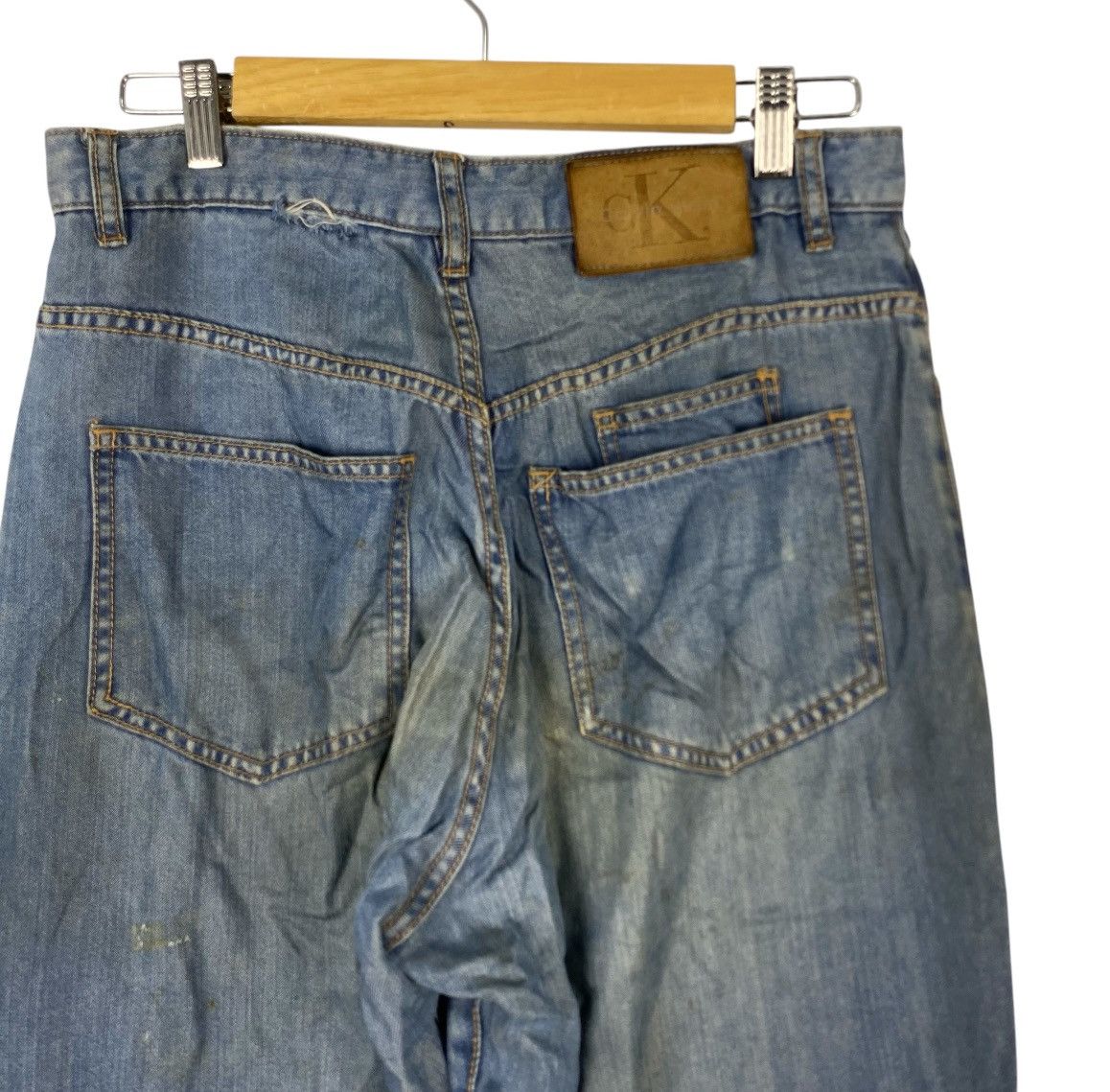 Calvin Klein × Designer × Vintage Vintage ck jeans Calvin Klein Carpenter Jeans Men’s Fashion Size US 31 - 8 Thumbnail